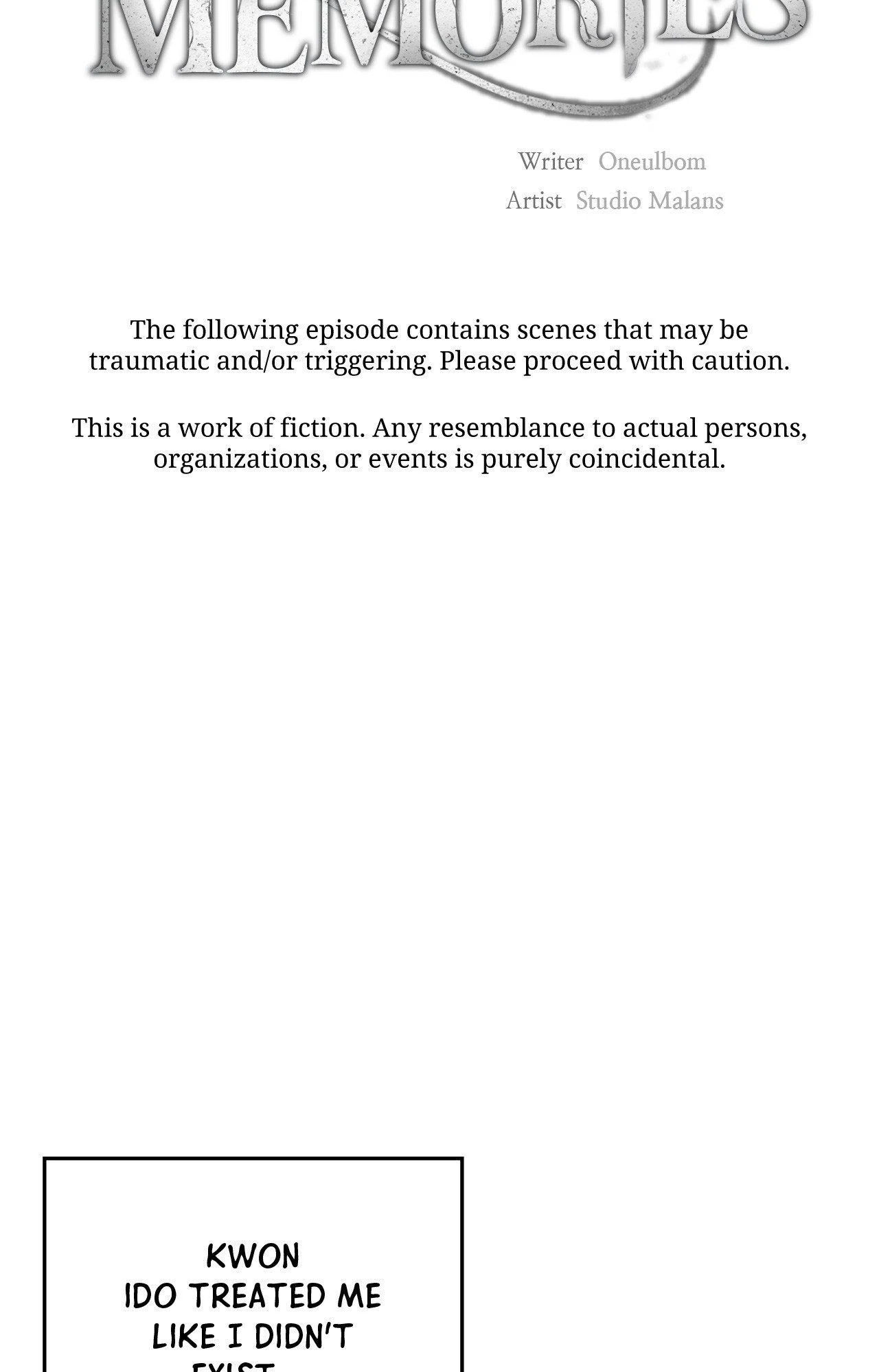 Beyond the Memories 〘Official〙 - Chapter 89 manhwa