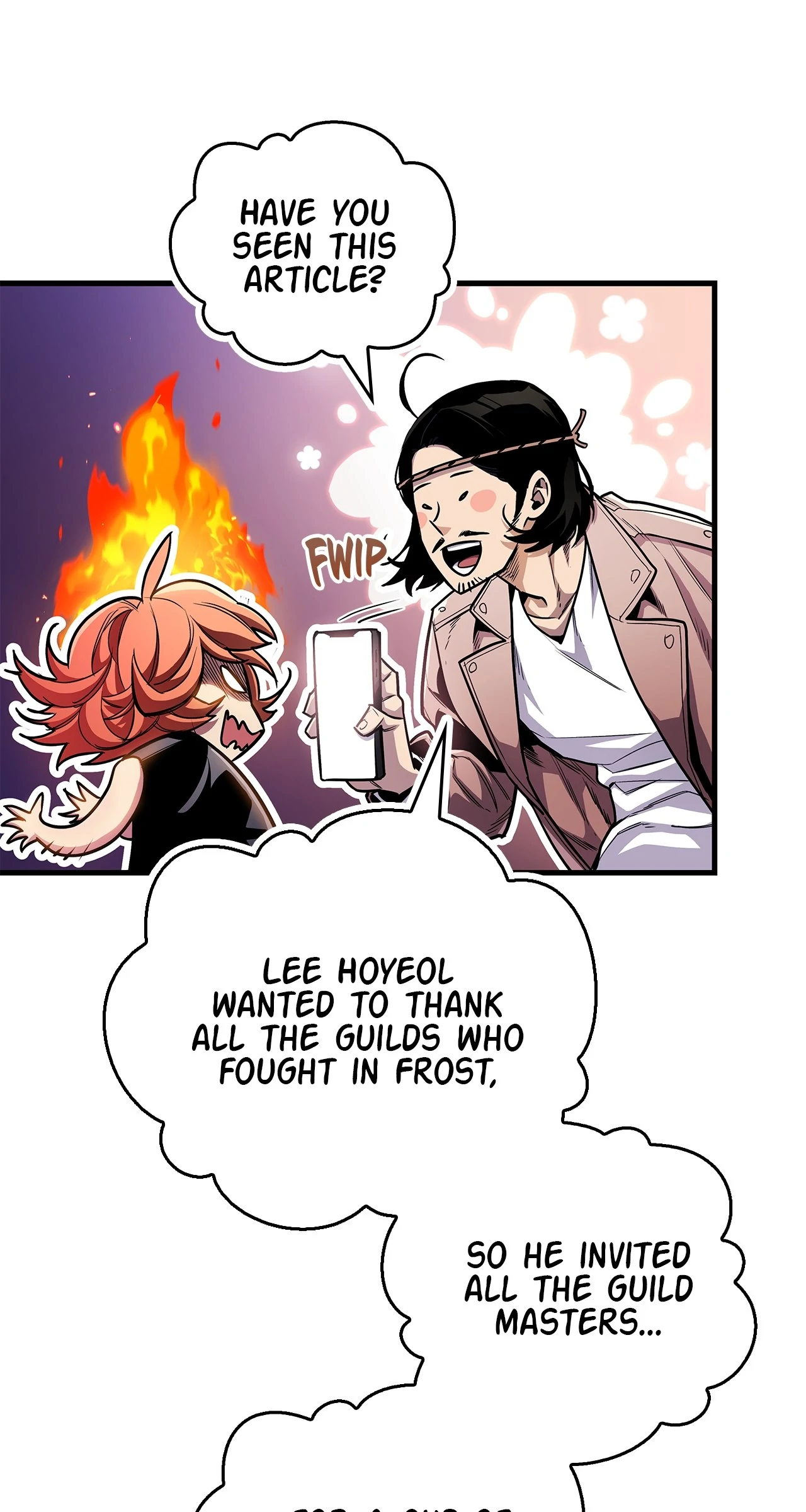 The Player Hides His Past [Official] - Chapter 55 manhwa