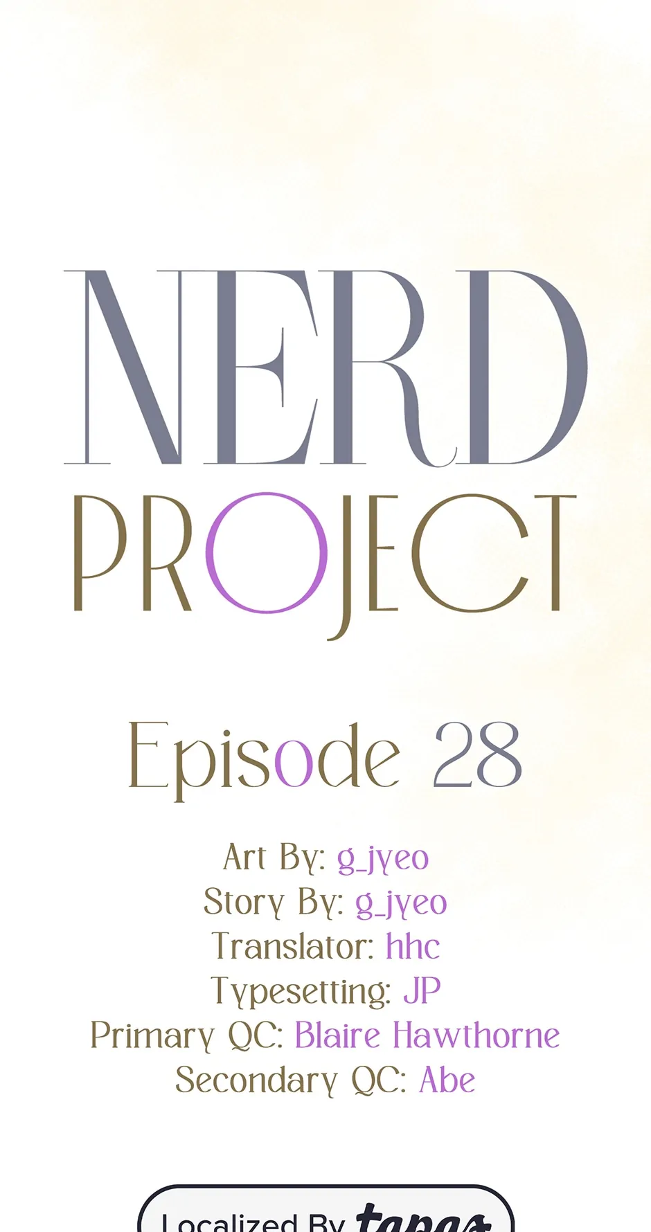 Nerd Project «Official» - Chapter 28 manhwa