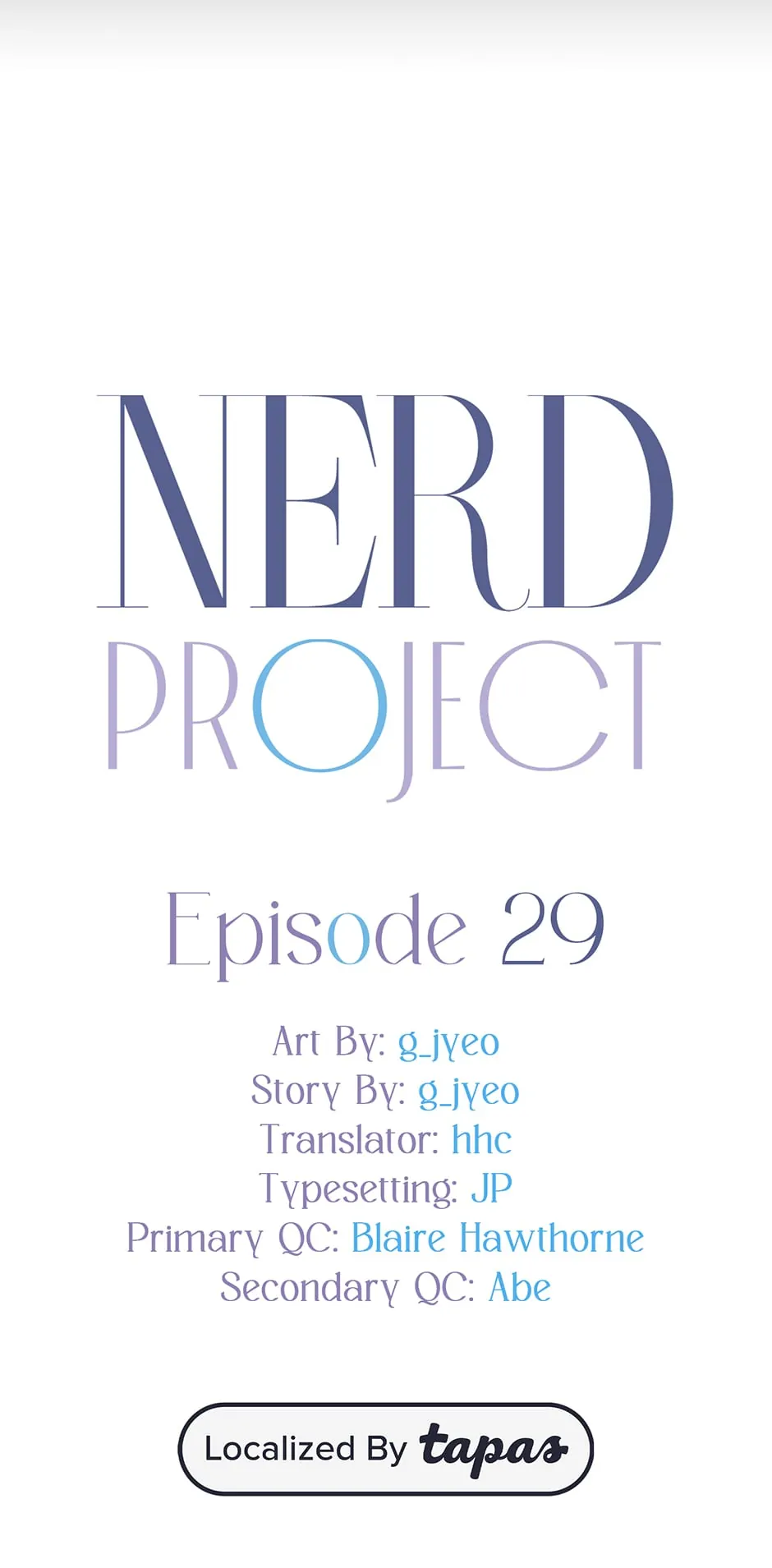 Nerd Project «Official» - Chapter 29 manhwa