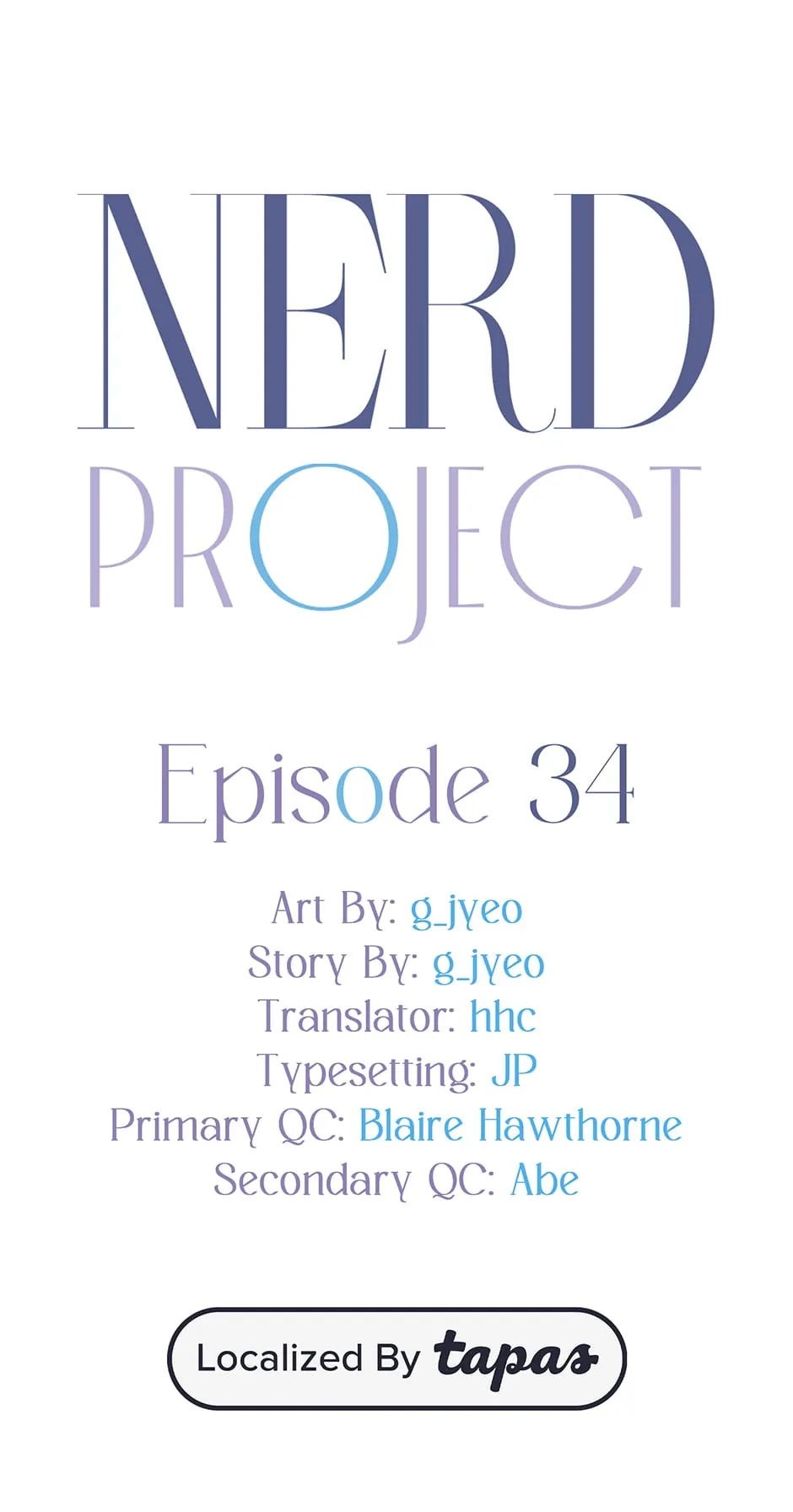 Nerd Project «Official» - Chapter 34 manhwa