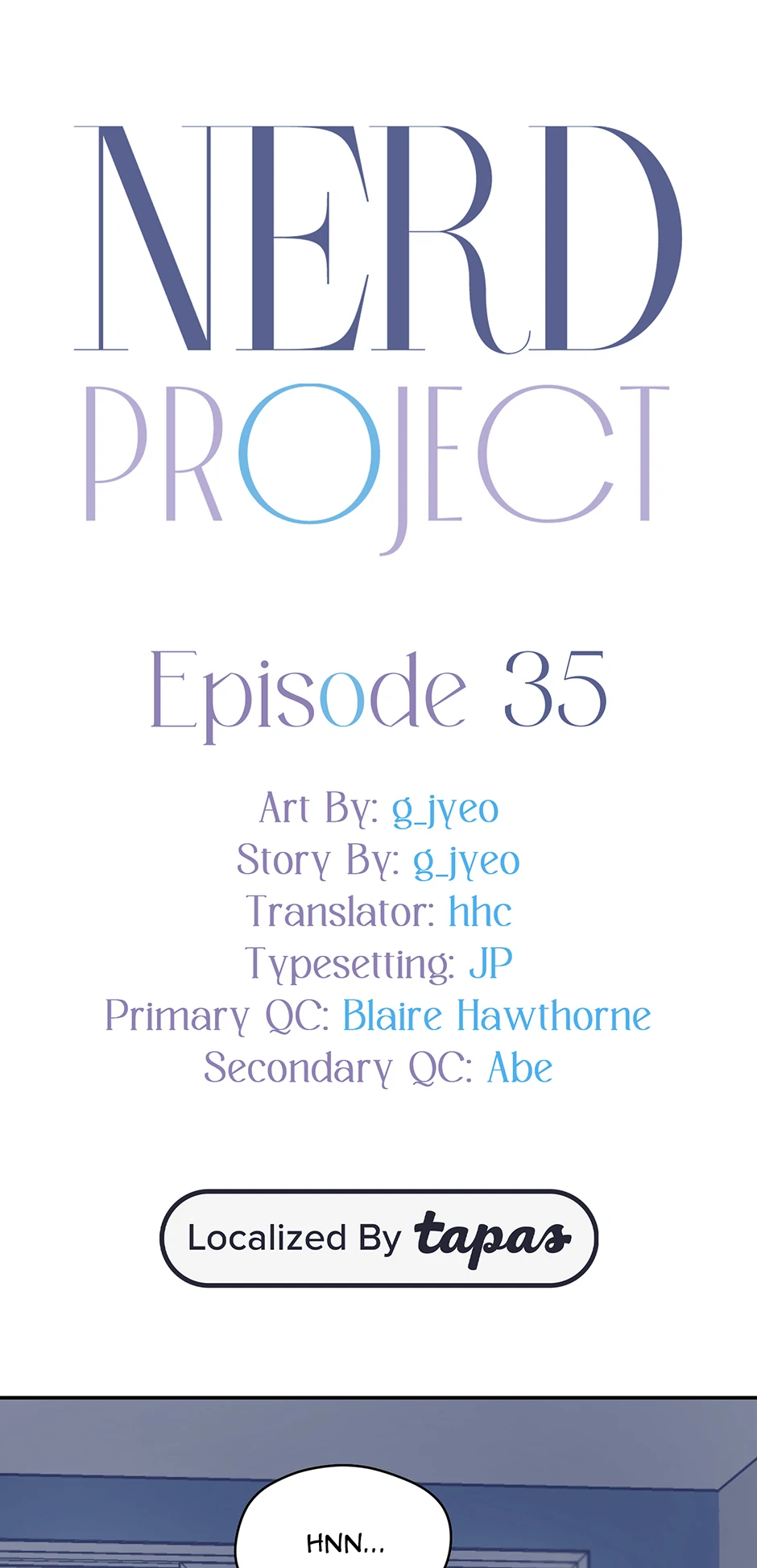 Nerd Project «Official» - Chapter 35 manhwa