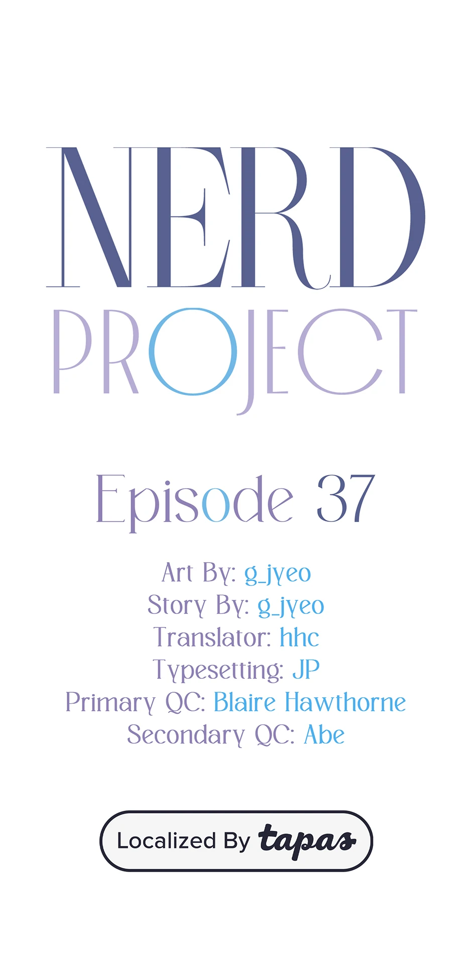 Nerd Project «Official» - Chapter 37 manhwa