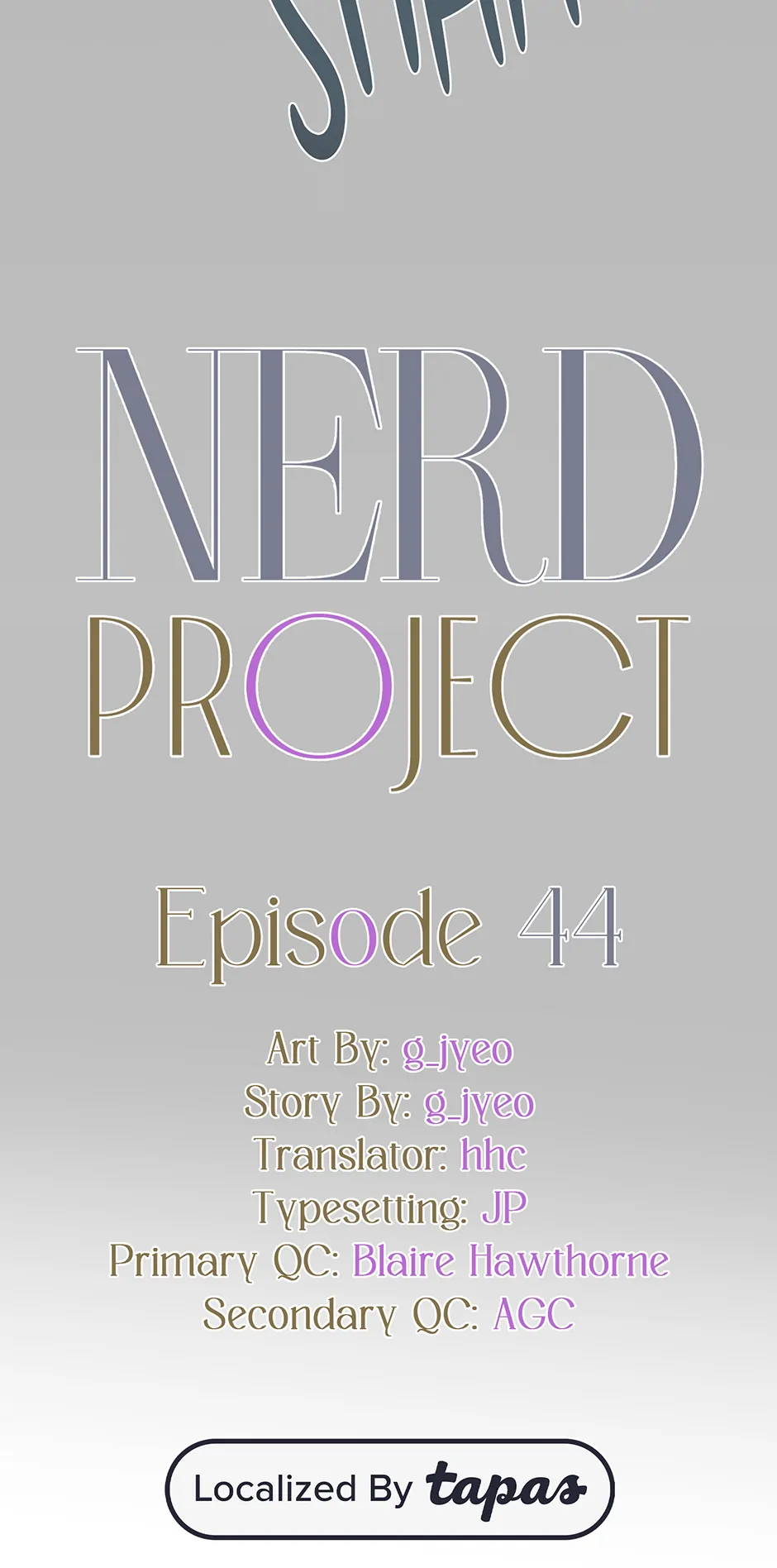 Nerd Project «Official» - Chapter 44 manhwa