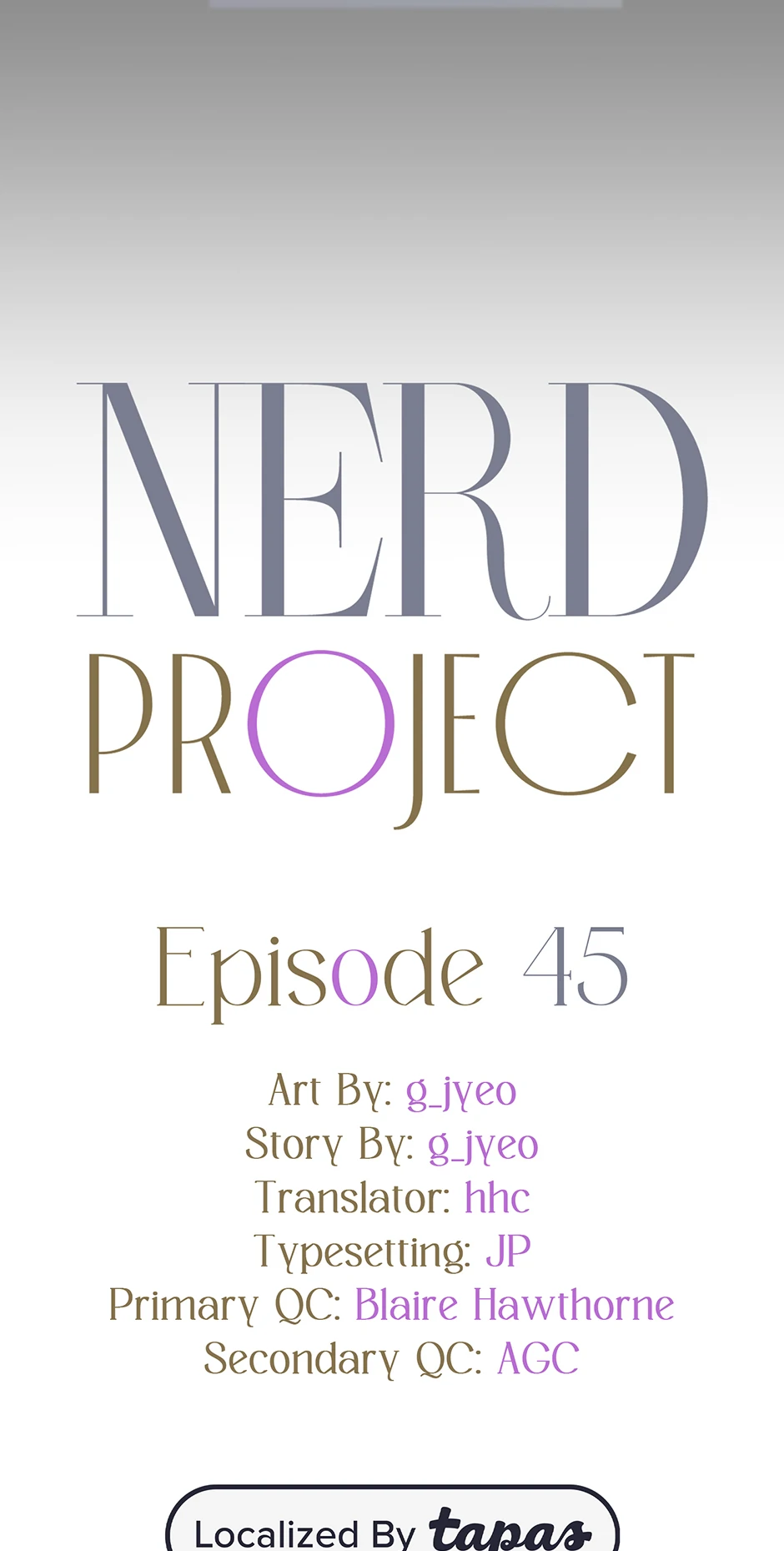 Nerd Project «Official» - Chapter 45 manhwa