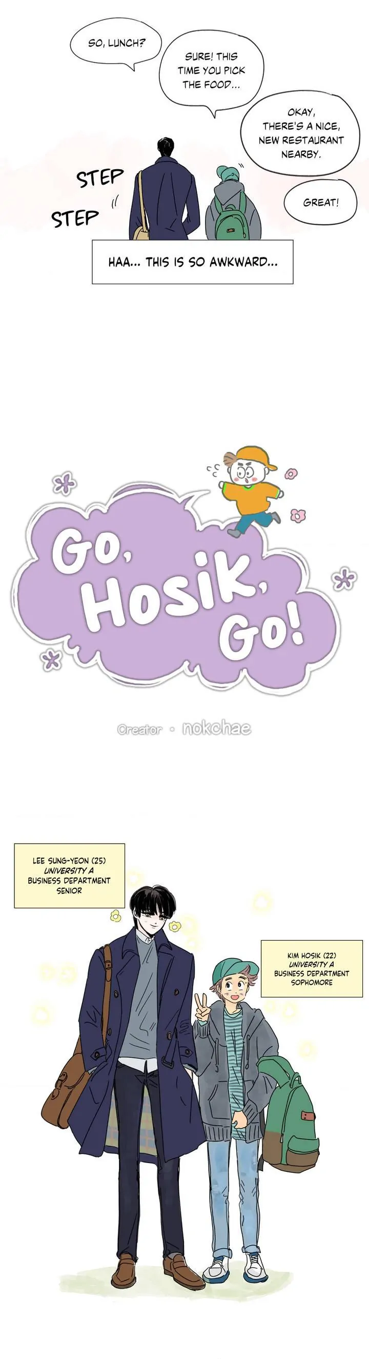 Go, Hosik, Go! [Official] - Prologue manhwa