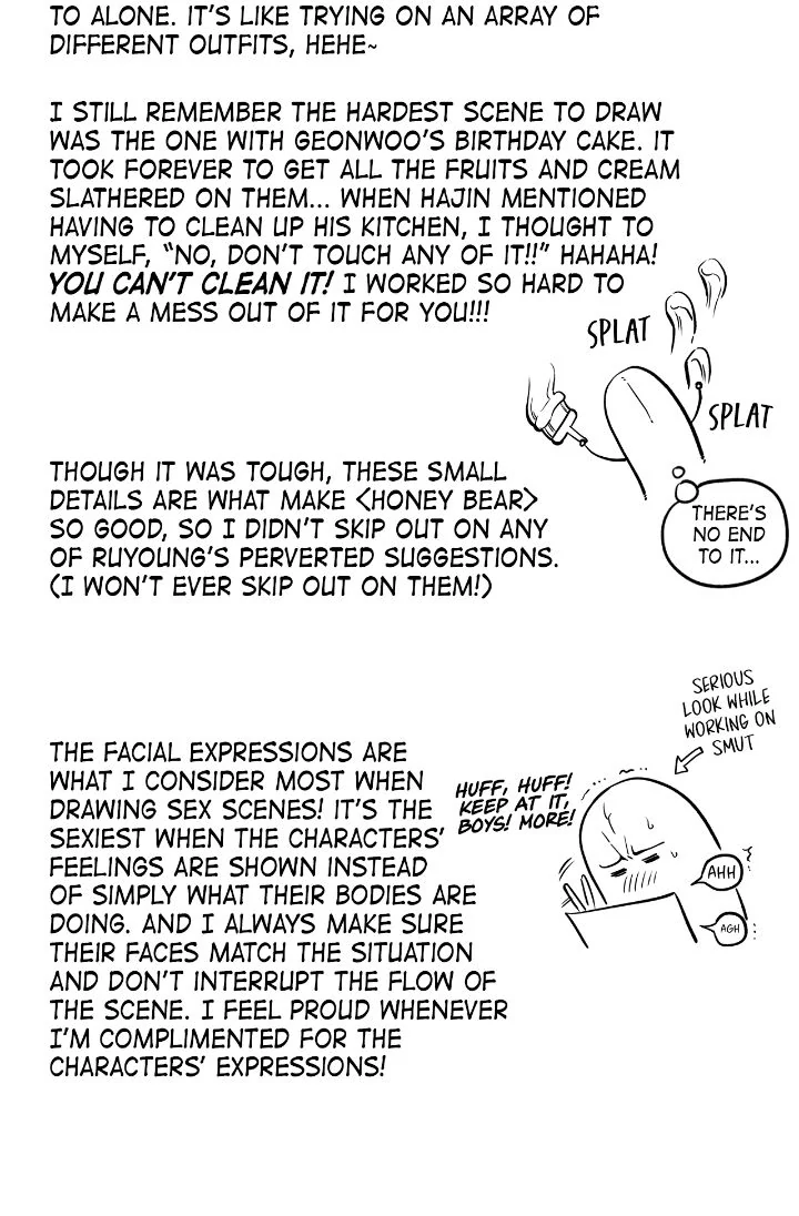 Honey Bear 〘Mature Official〙 - Creator's Note manhwa
