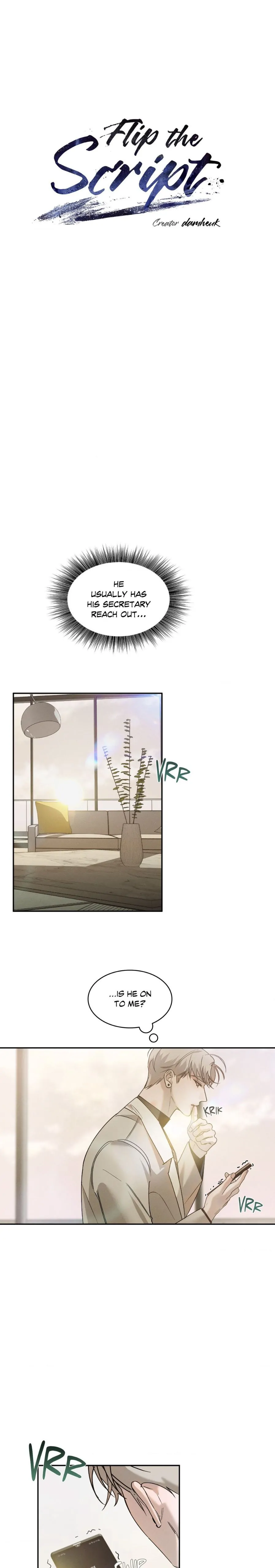 Flip the Script - Chapter 7 manhwa