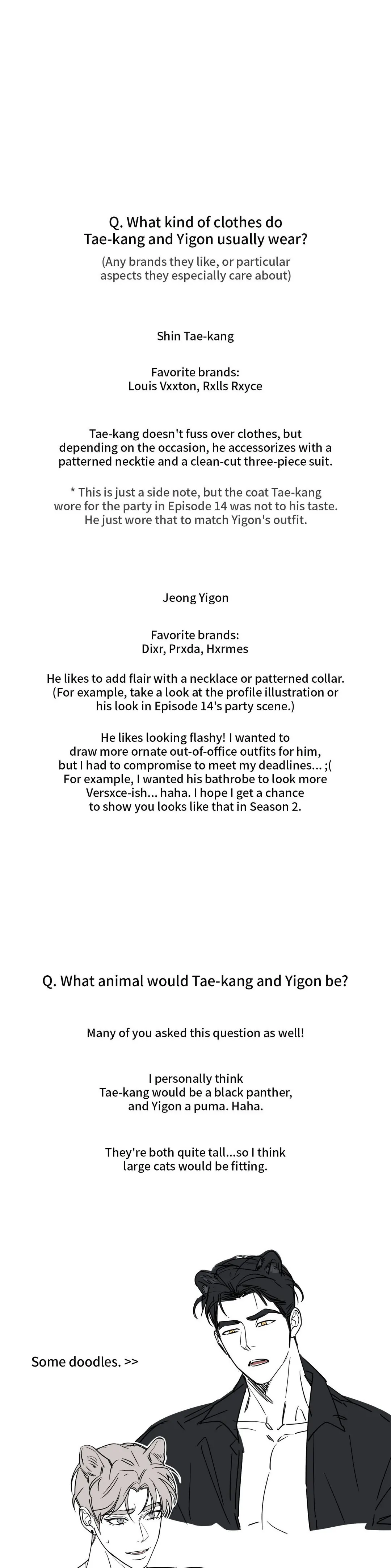 Flip the Script - Creator's Note manhwa