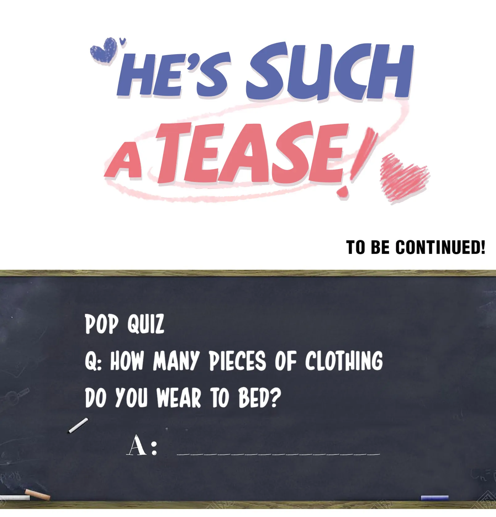 He’s Such A Tease! (Official) - 11 - Going Commando in Bed manhwa