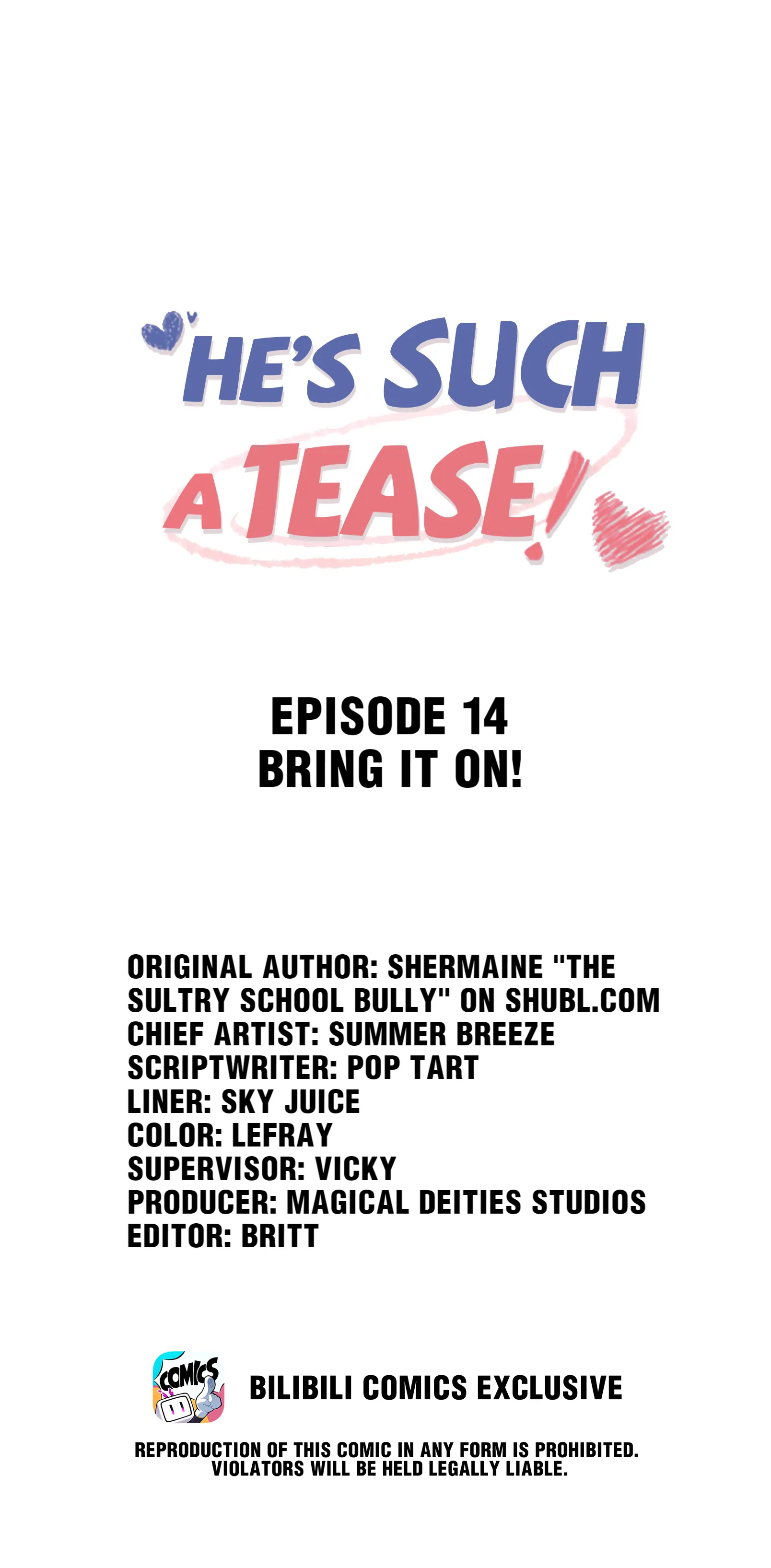 He’s Such A Tease! (Official) - 14 - Bring It On! manhwa