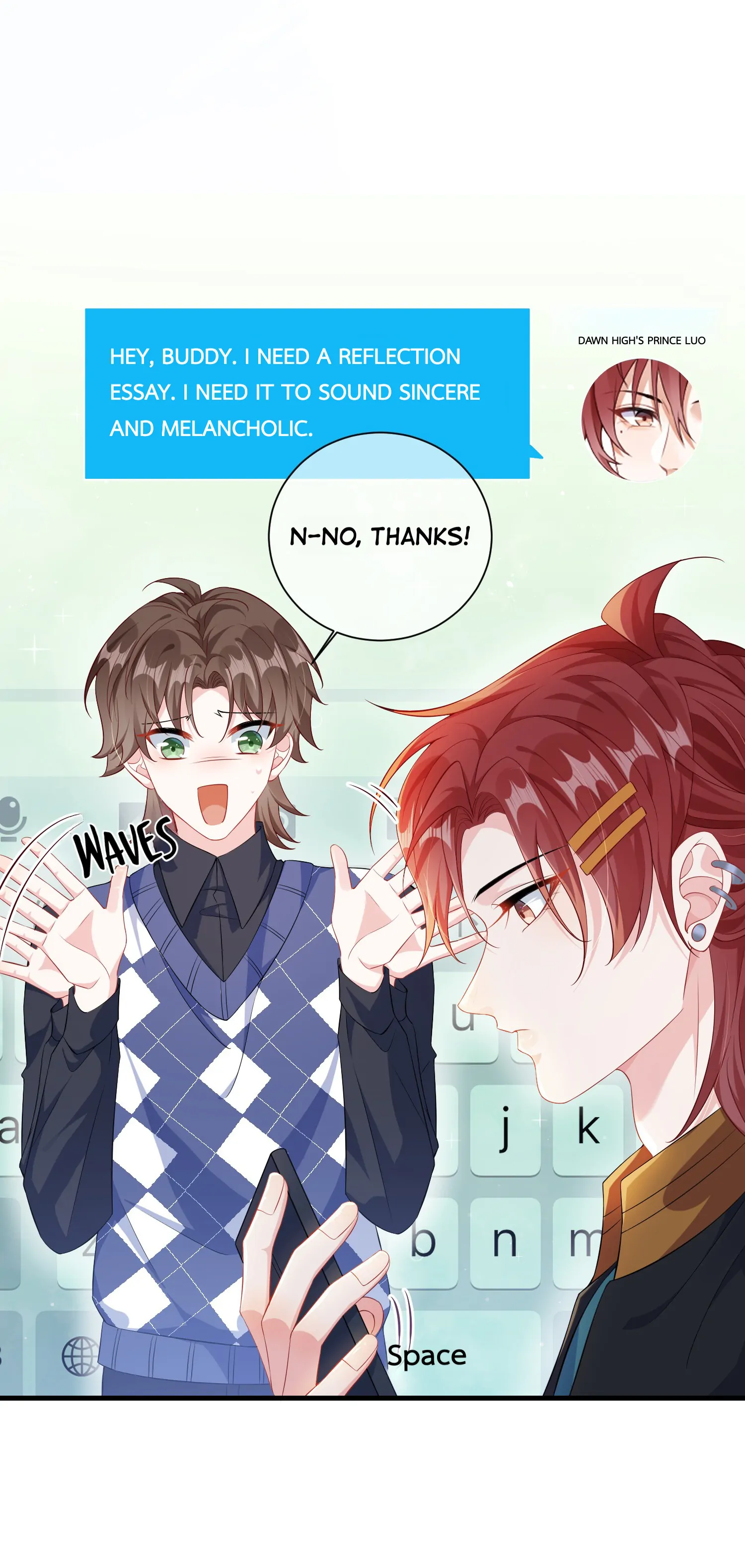 He’s Such A Tease! (Official) - 15 - Am I Interrupting manhwa
