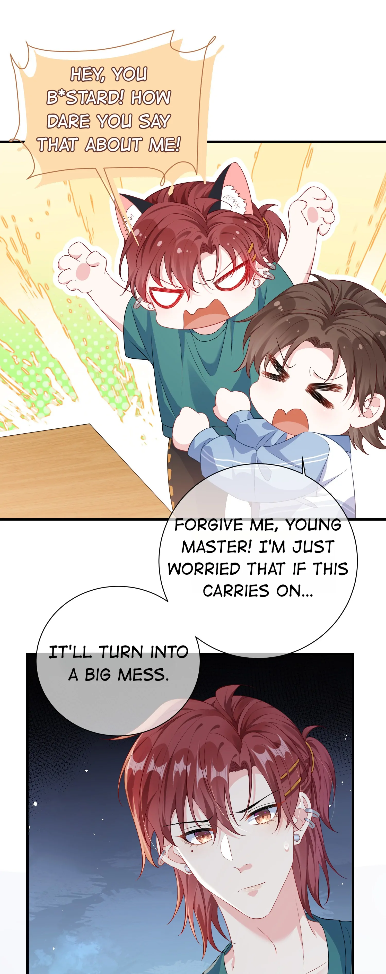 He’s Such A Tease! (Official) - 17 - Framed! manhwa