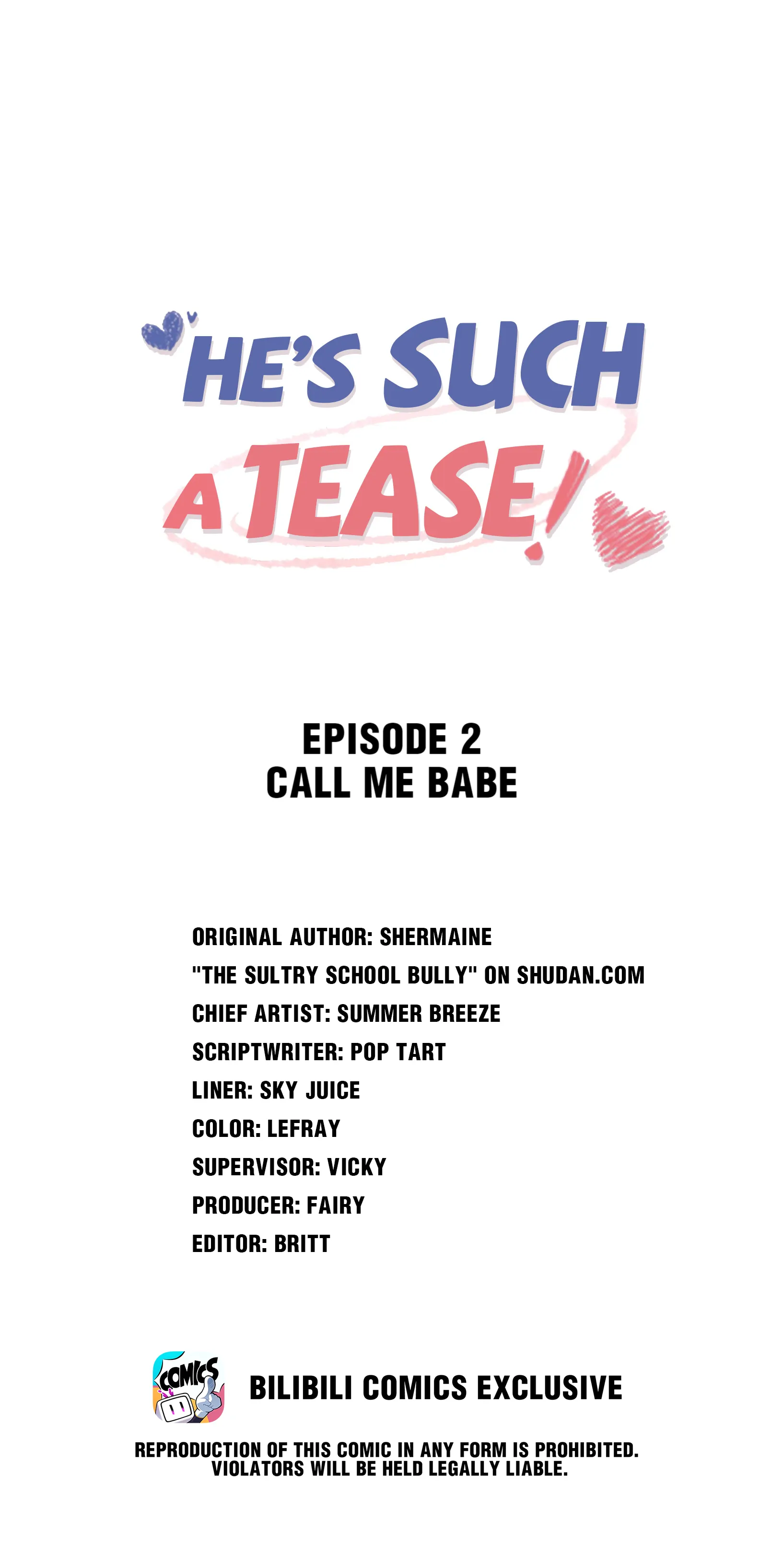 He’s Such A Tease! (Official) - 2 - Call Me Babe manhwa