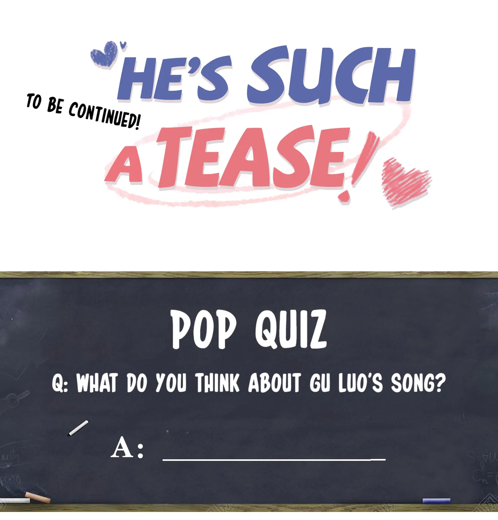 He’s Such A Tease! (Official) - 20 - Gu Luo, Explain Yourself manhwa