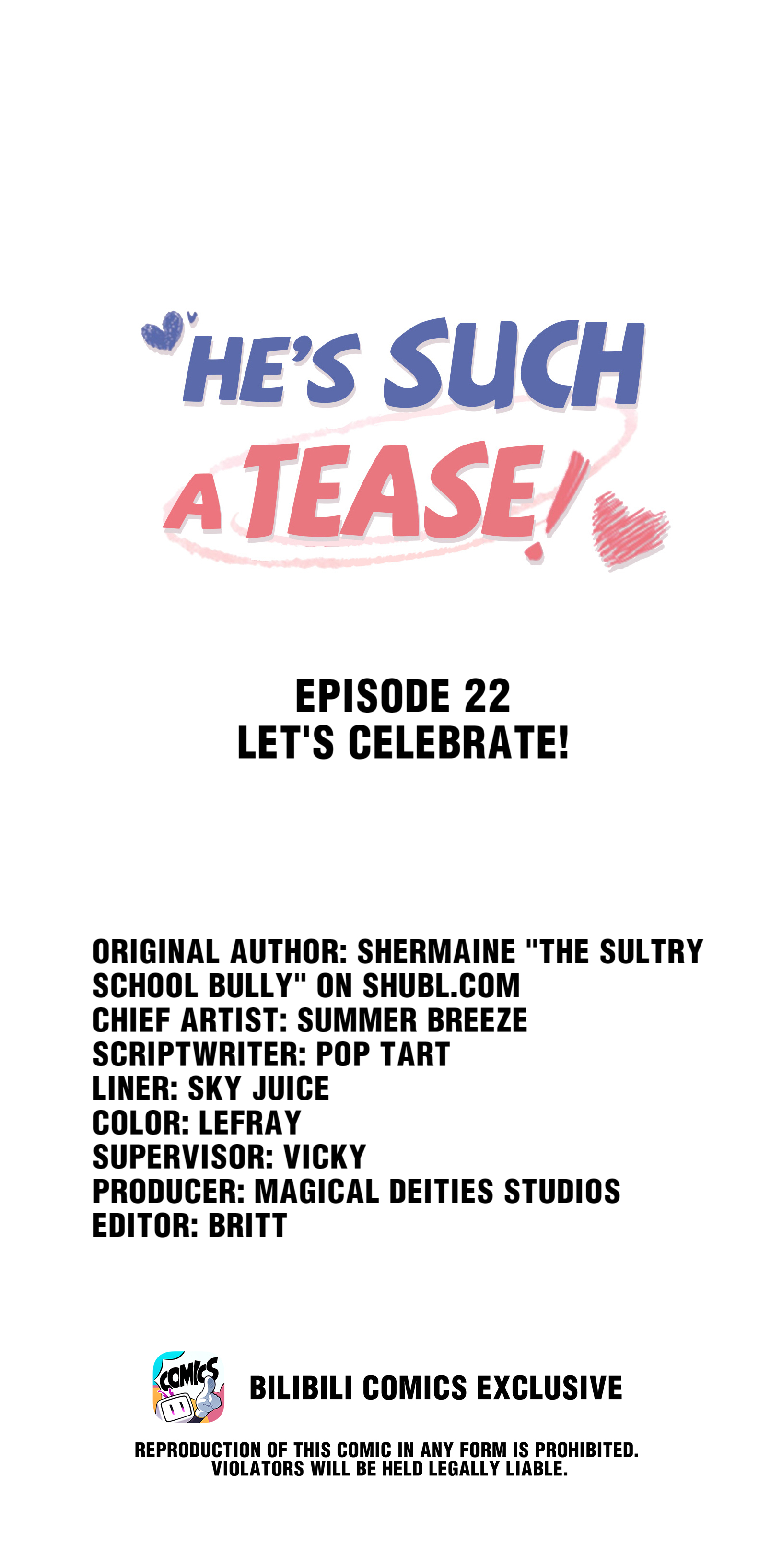 He’s Such A Tease! (Official) - 22 - Let's Celebrate! manhwa