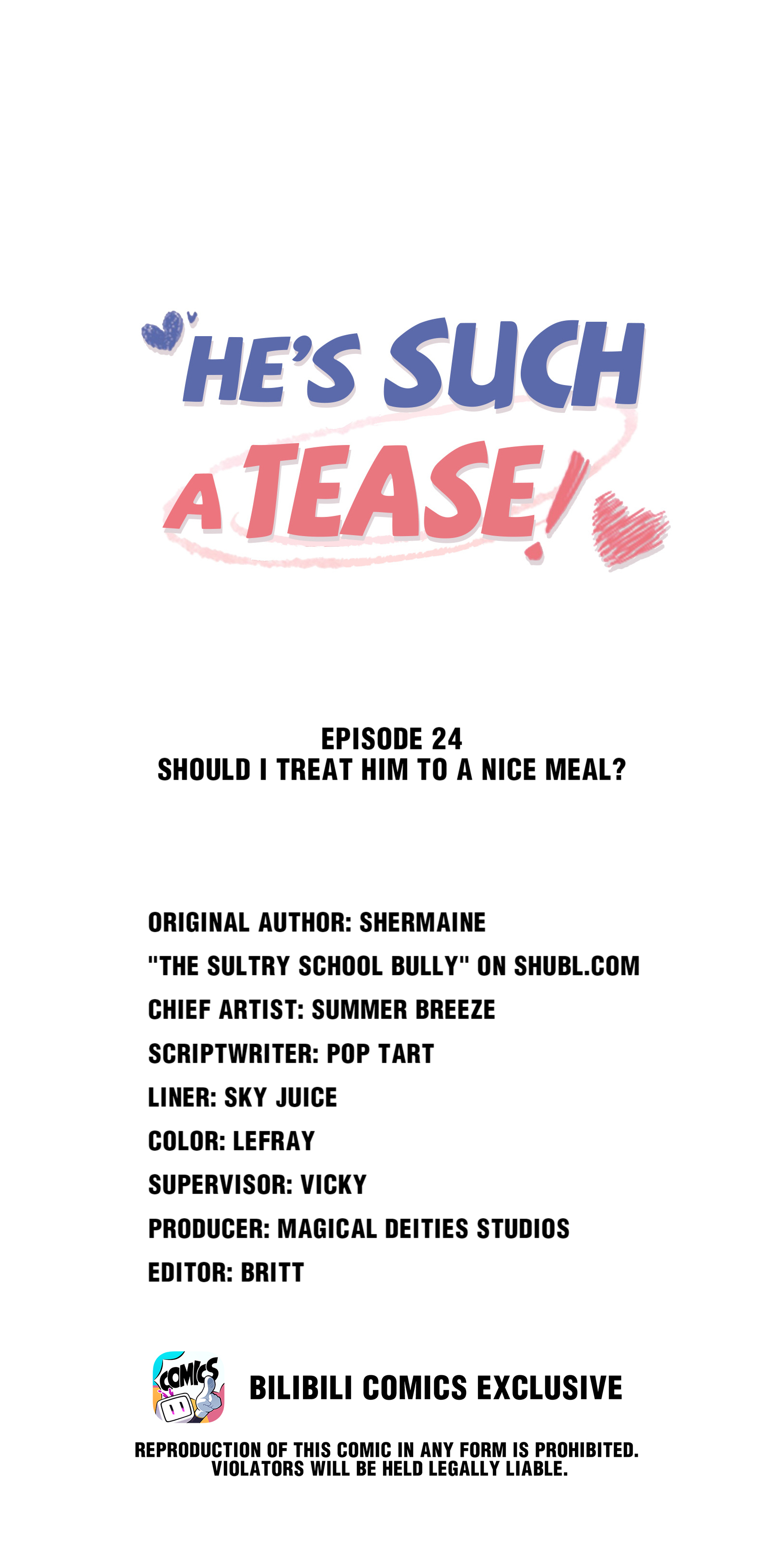 He’s Such A Tease! (Official) - 24 - Should I Treat Him to a Nice Meal manhwa