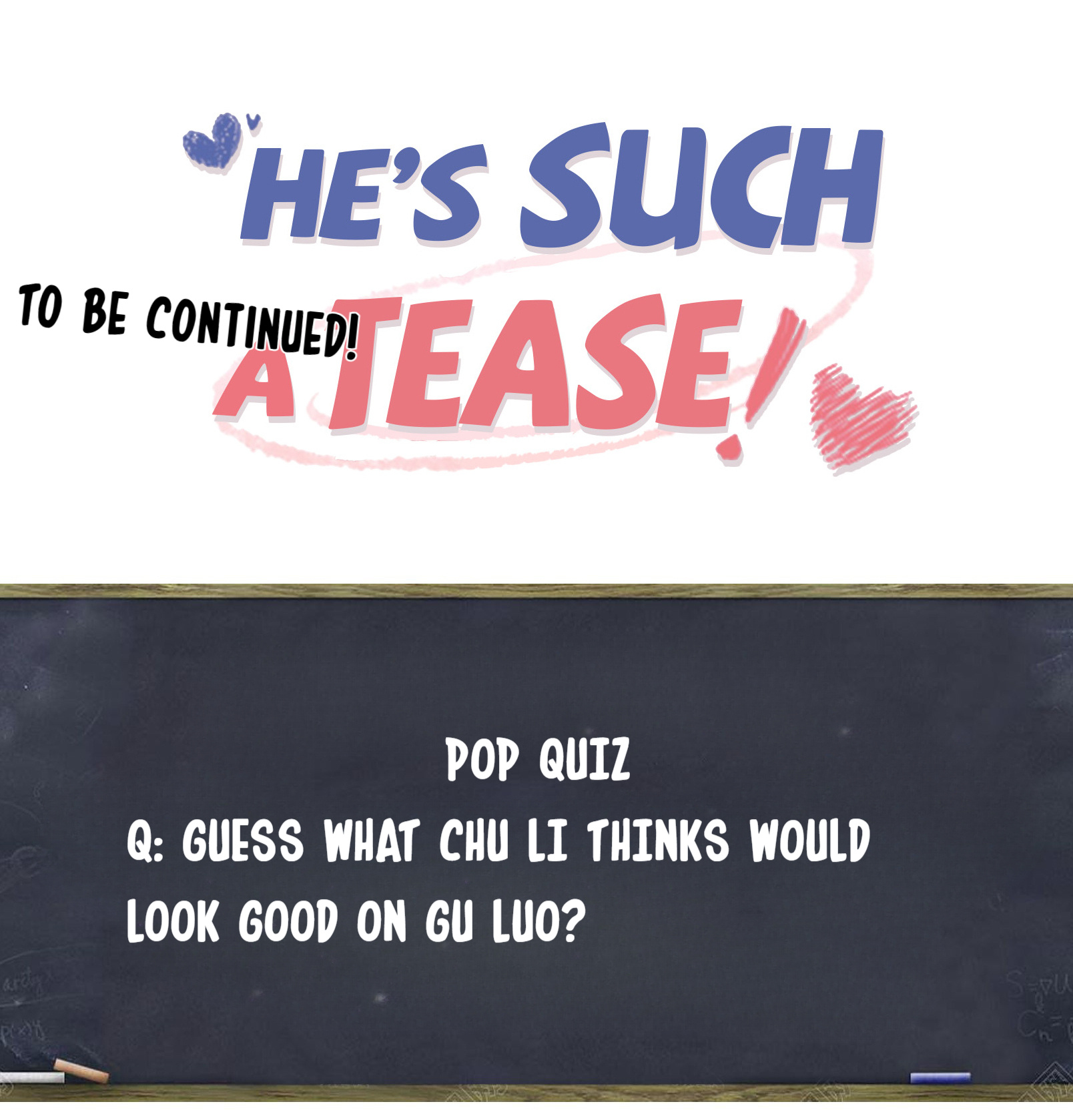 He’s Such A Tease! (Official) - 25 - What Do You Think Suits Me manhwa