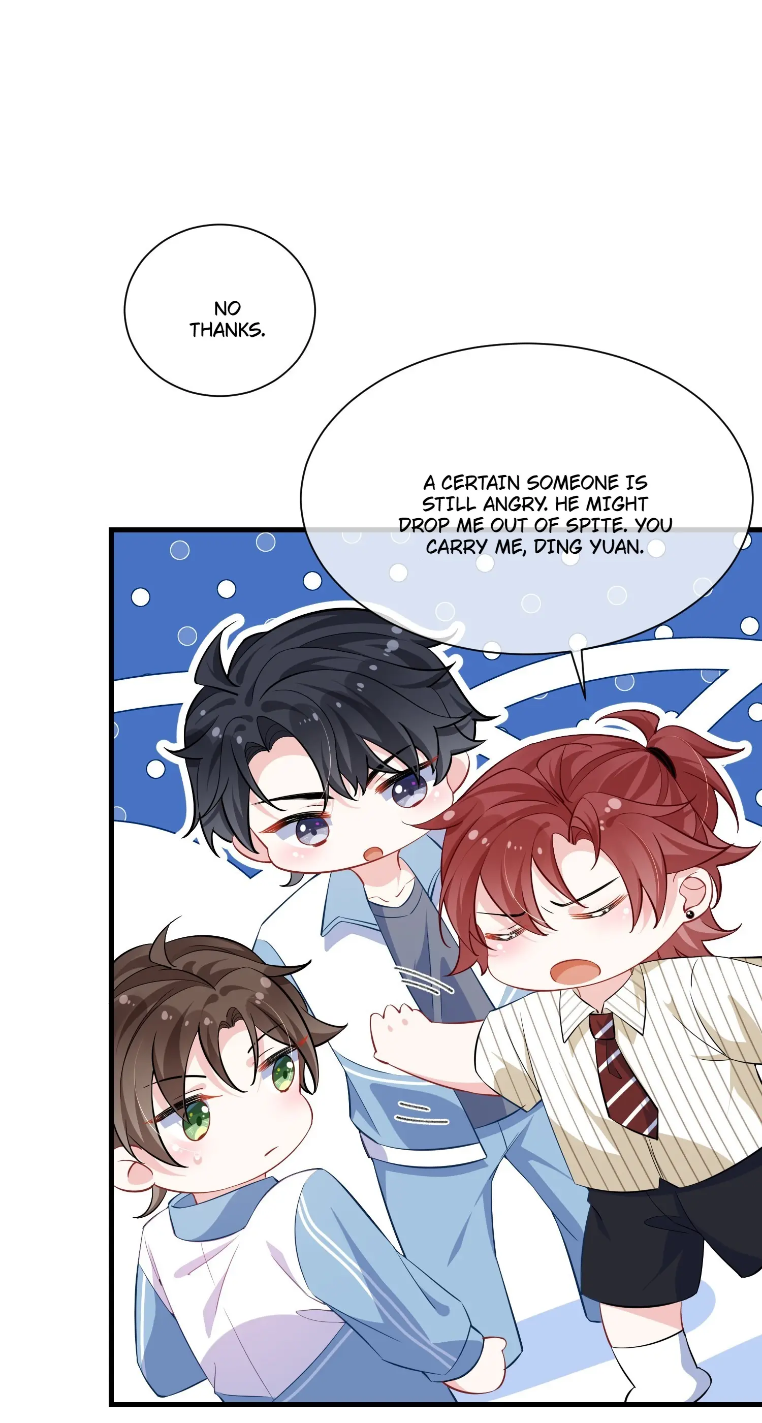 He’s Such A Tease! (Official) - 38 - Mouthy Idiot manhwa