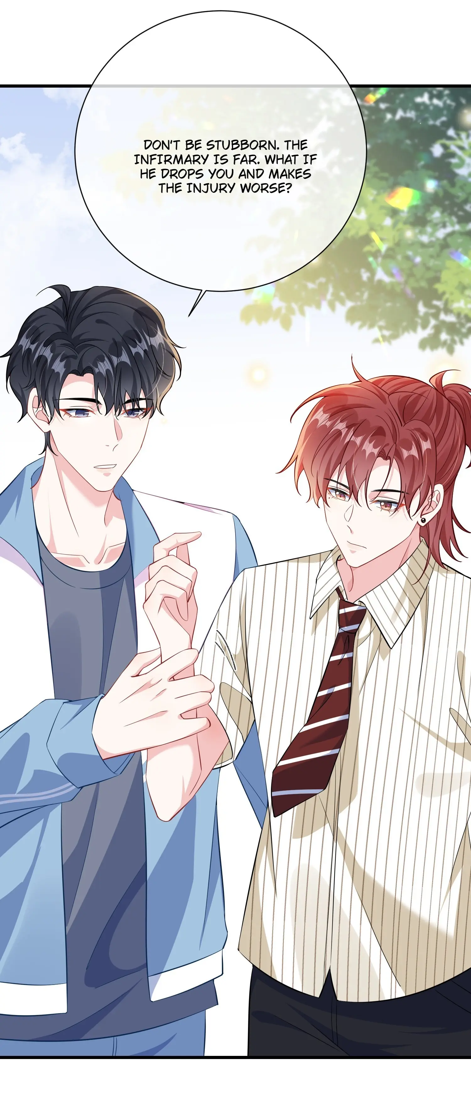 He’s Such A Tease! (Official) - 38 - Mouthy Idiot manhwa