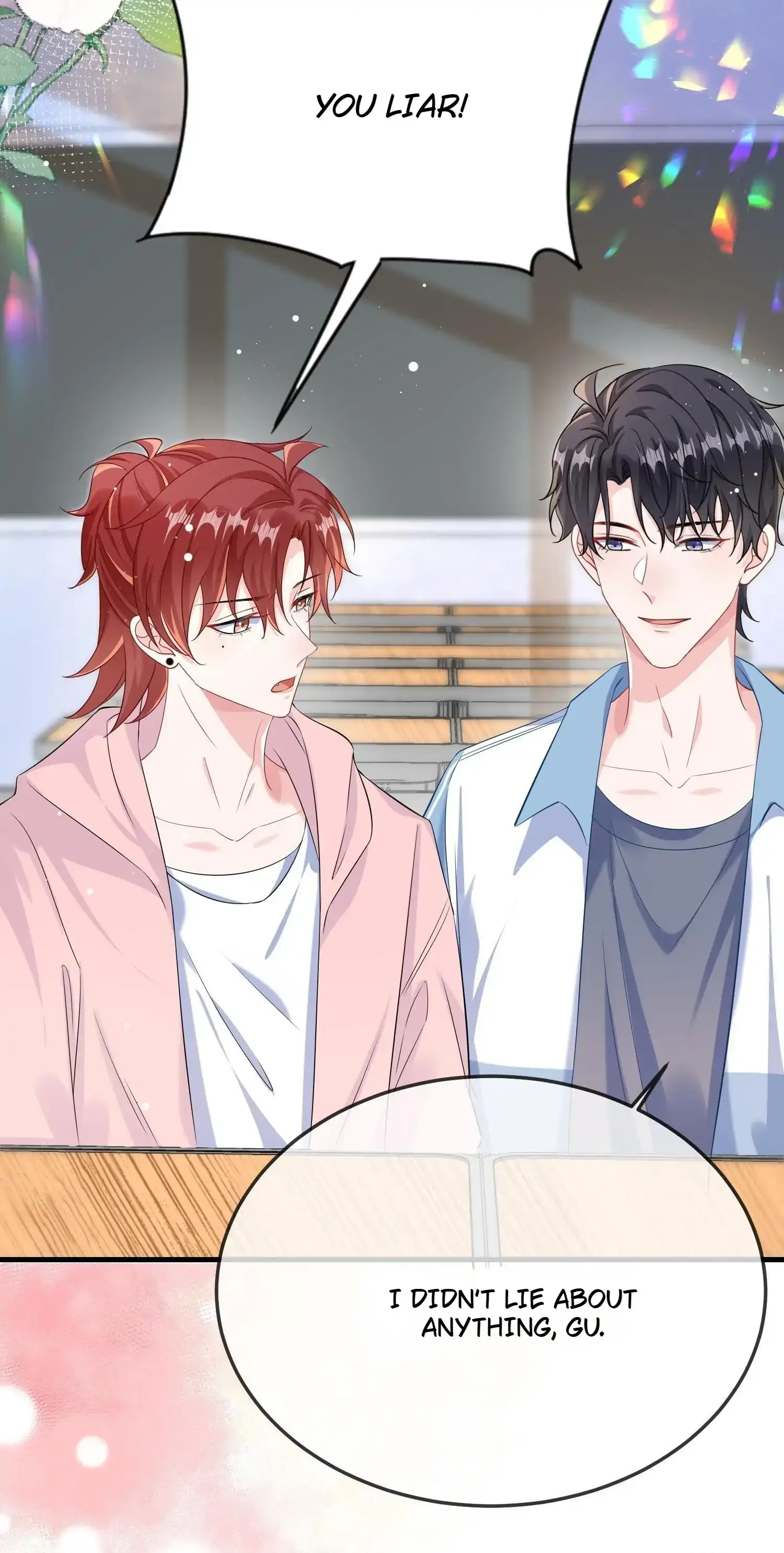 He’s Such A Tease! (Official) - 51 - Toilet Discussions manhwa