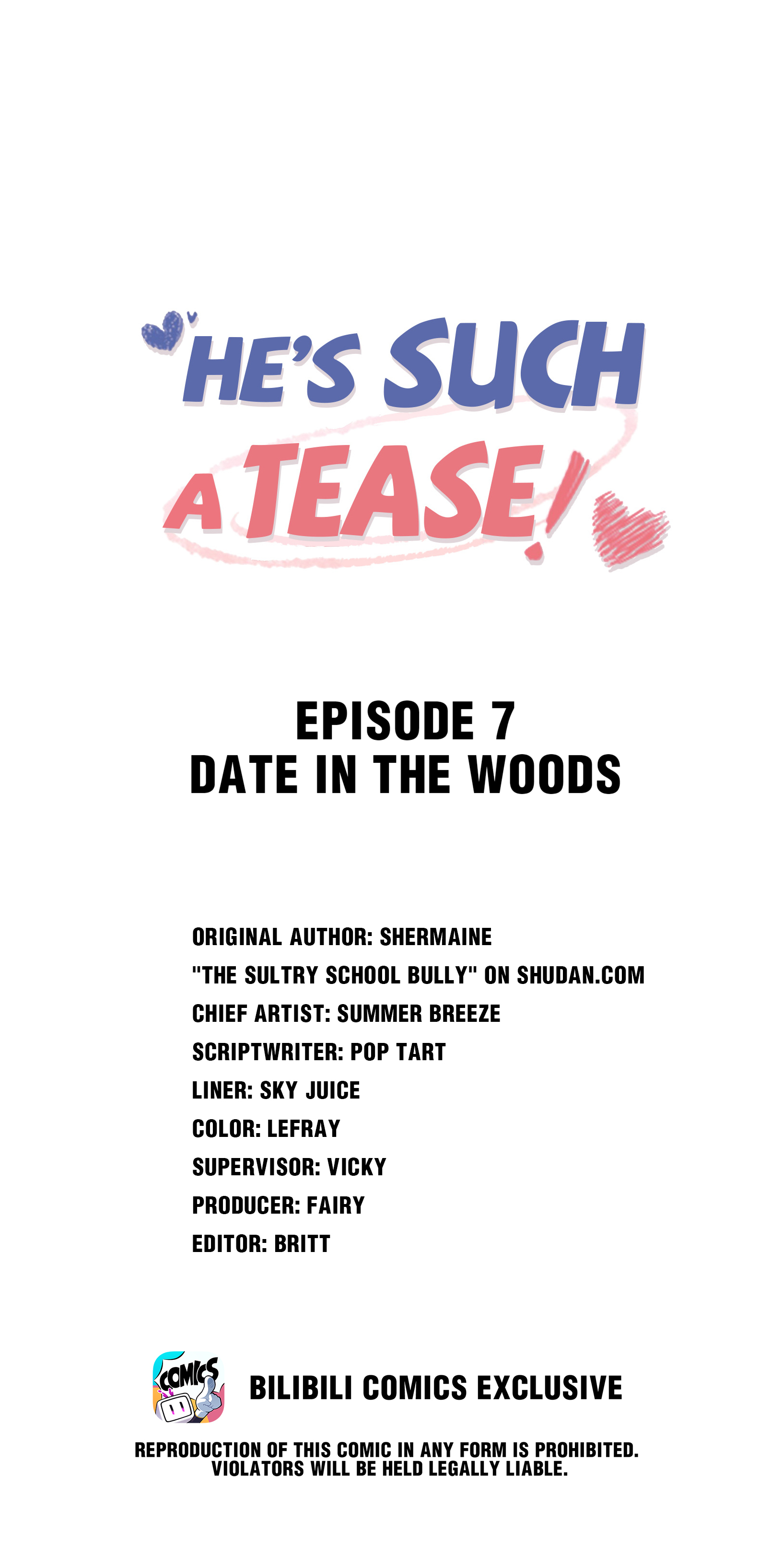 He’s Such A Tease! (Official) - 7 - Date in the Woods manhwa