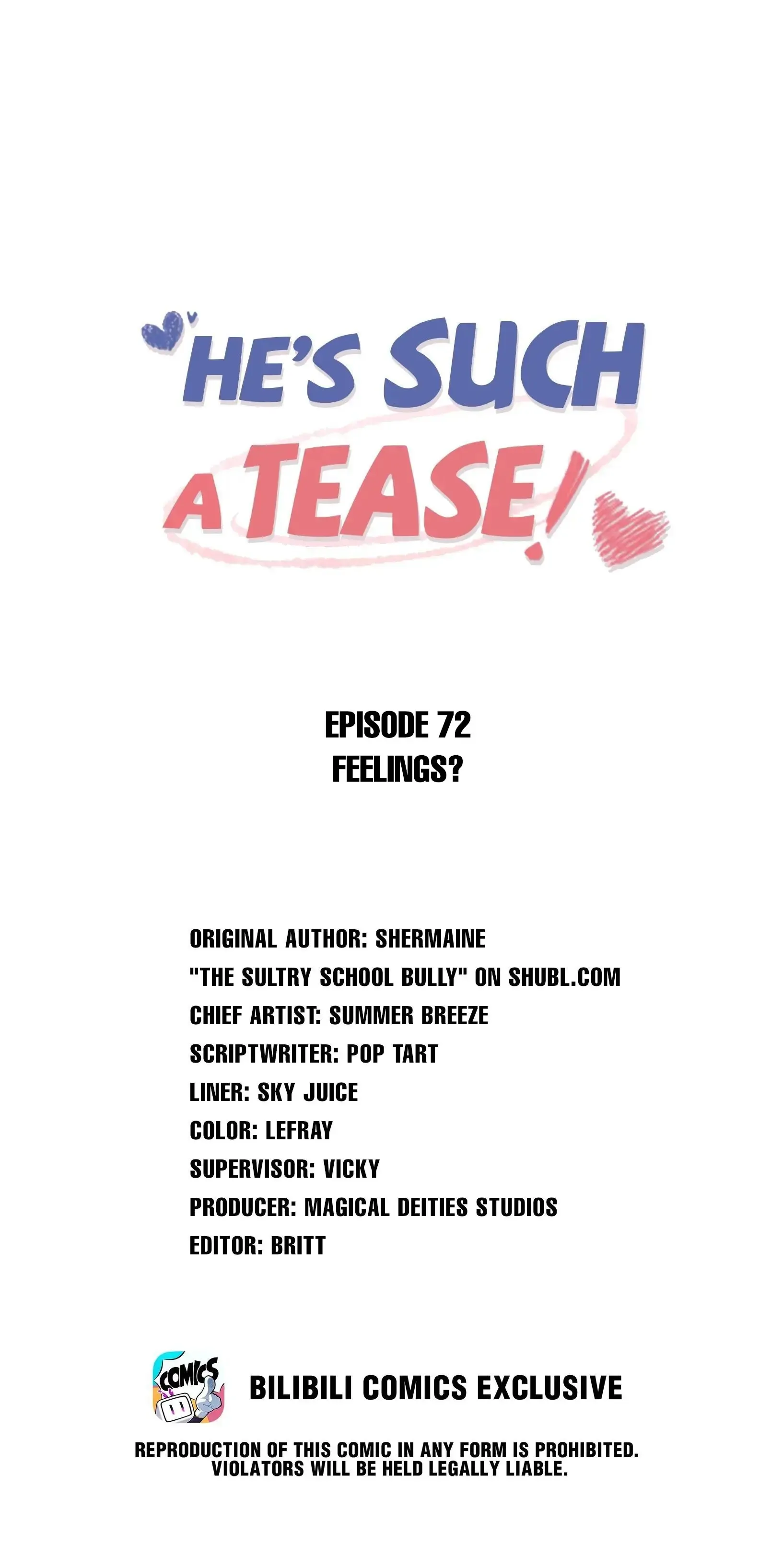He’s Such A Tease! (Official) - 72 - Feelings? manhwa