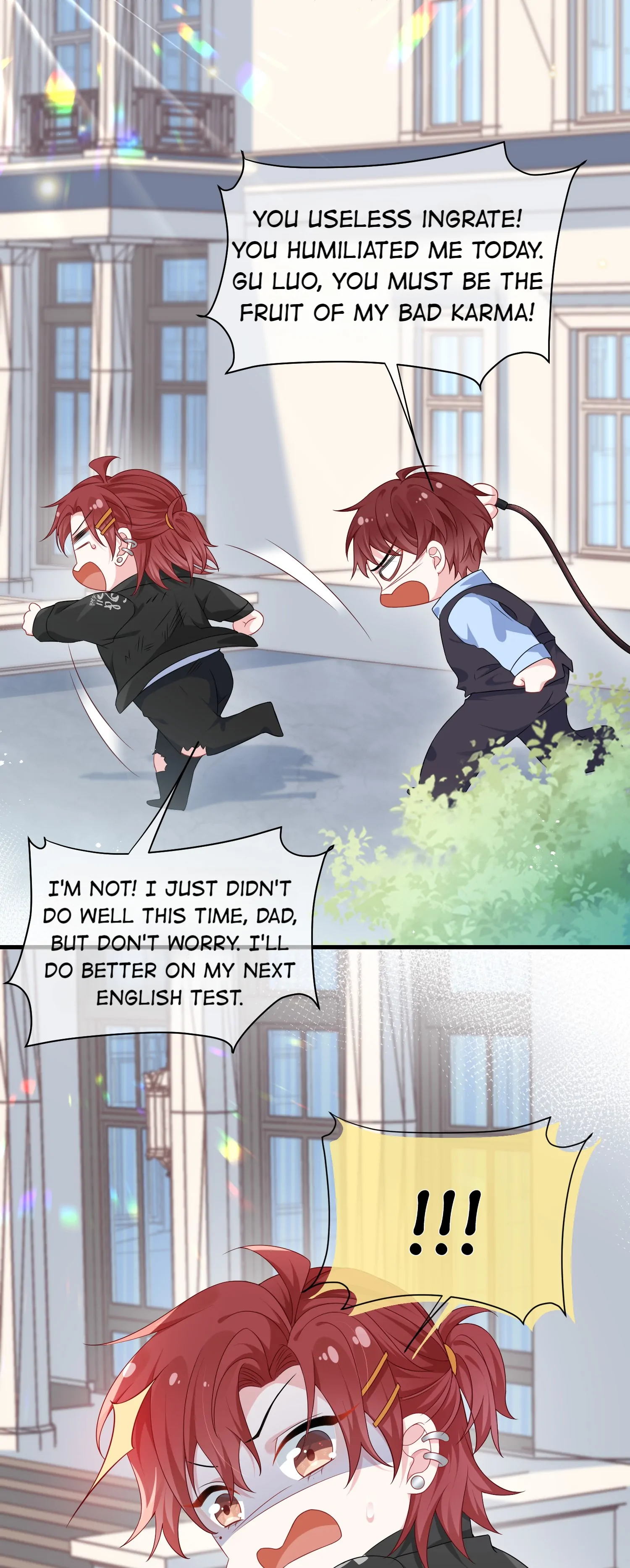 He’s Such A Tease! (Official) - 8.5 - Extra - Young Master's Dark Past manhwa