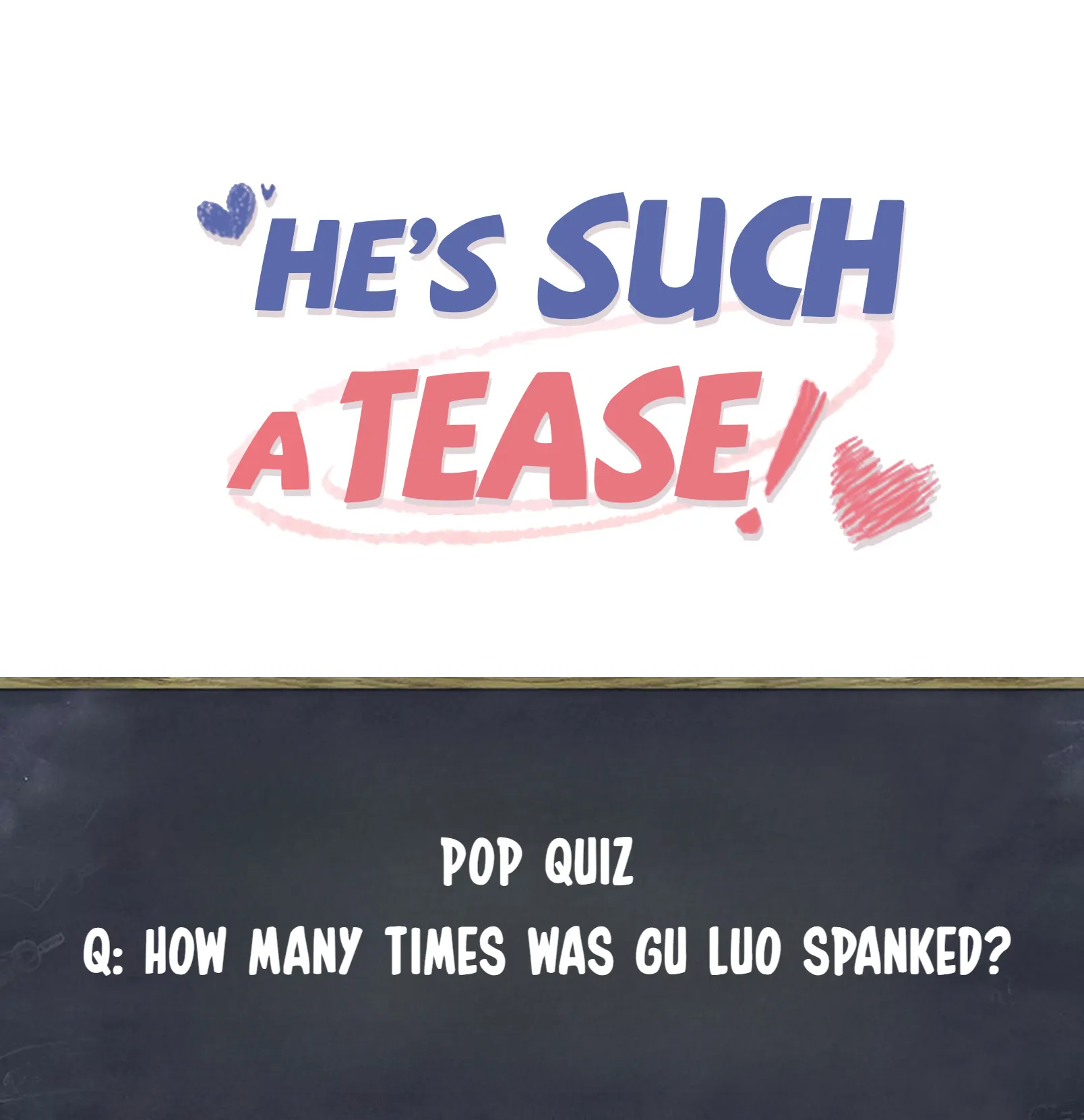 He’s Such A Tease! (Official) - 8.5 - Extra - Young Master's Dark Past manhwa