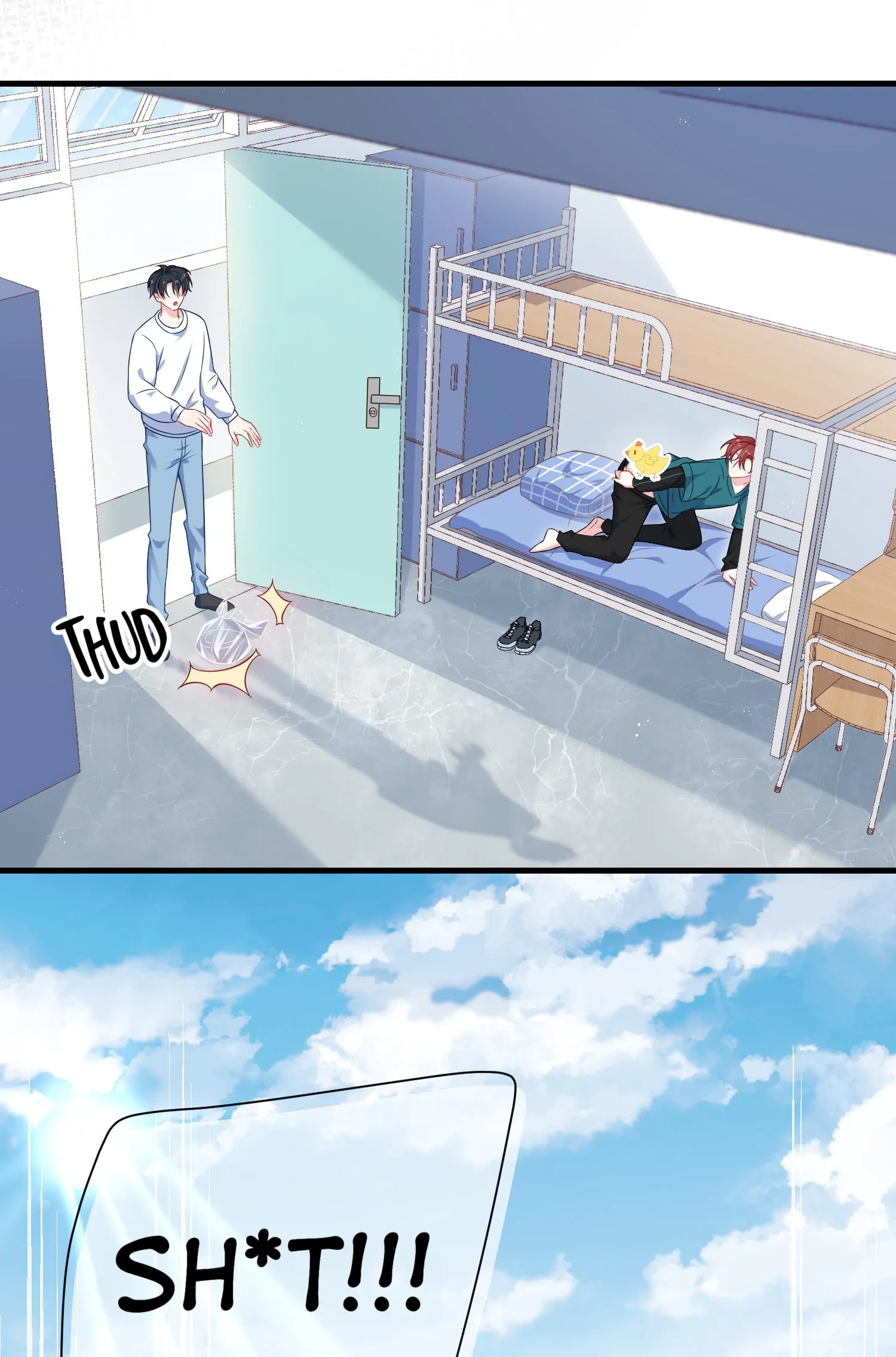 He’s Such A Tease! (Official) - 9 - Can't You Knock manhwa