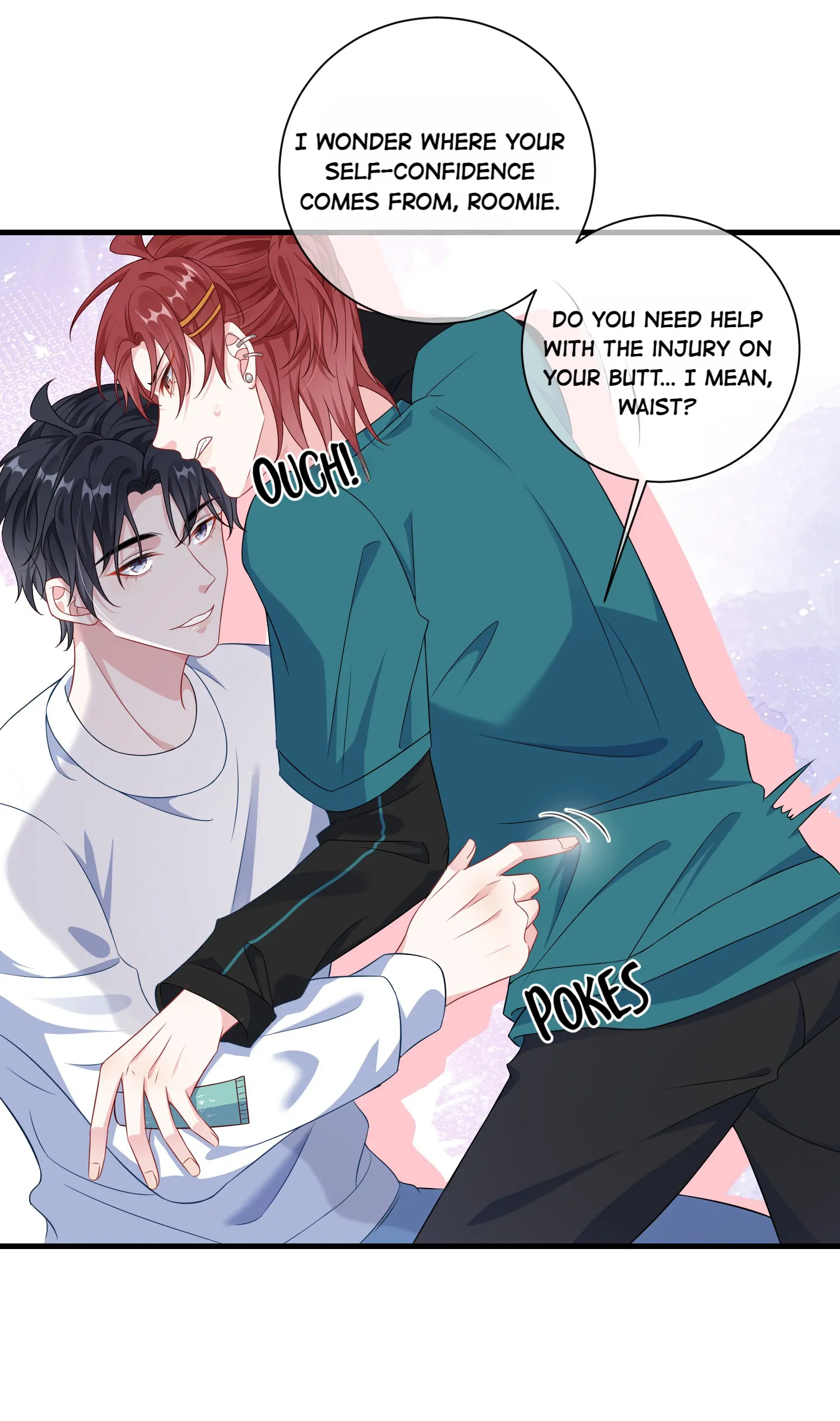 He’s Such A Tease! (Official) - 9 - Can't You Knock manhwa