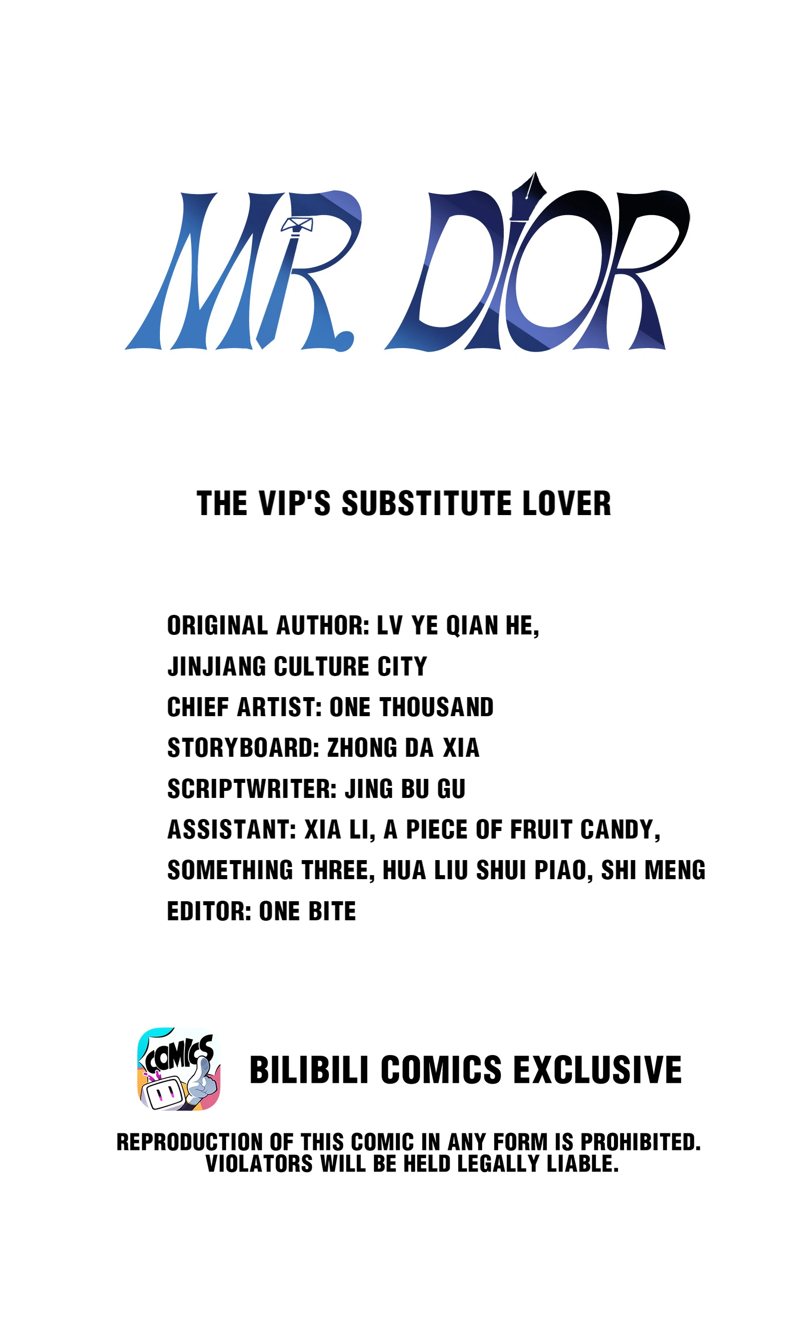 Mr Dior (Official) - 028 - Poor Boy Zhang Chenfei manhwa