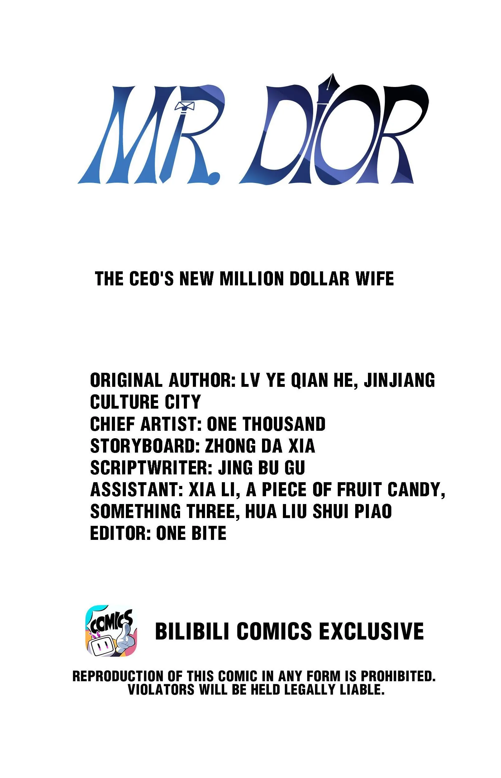 Mr Dior (Official) - 1 - CALL ME DIOR ZHANG! manhwa