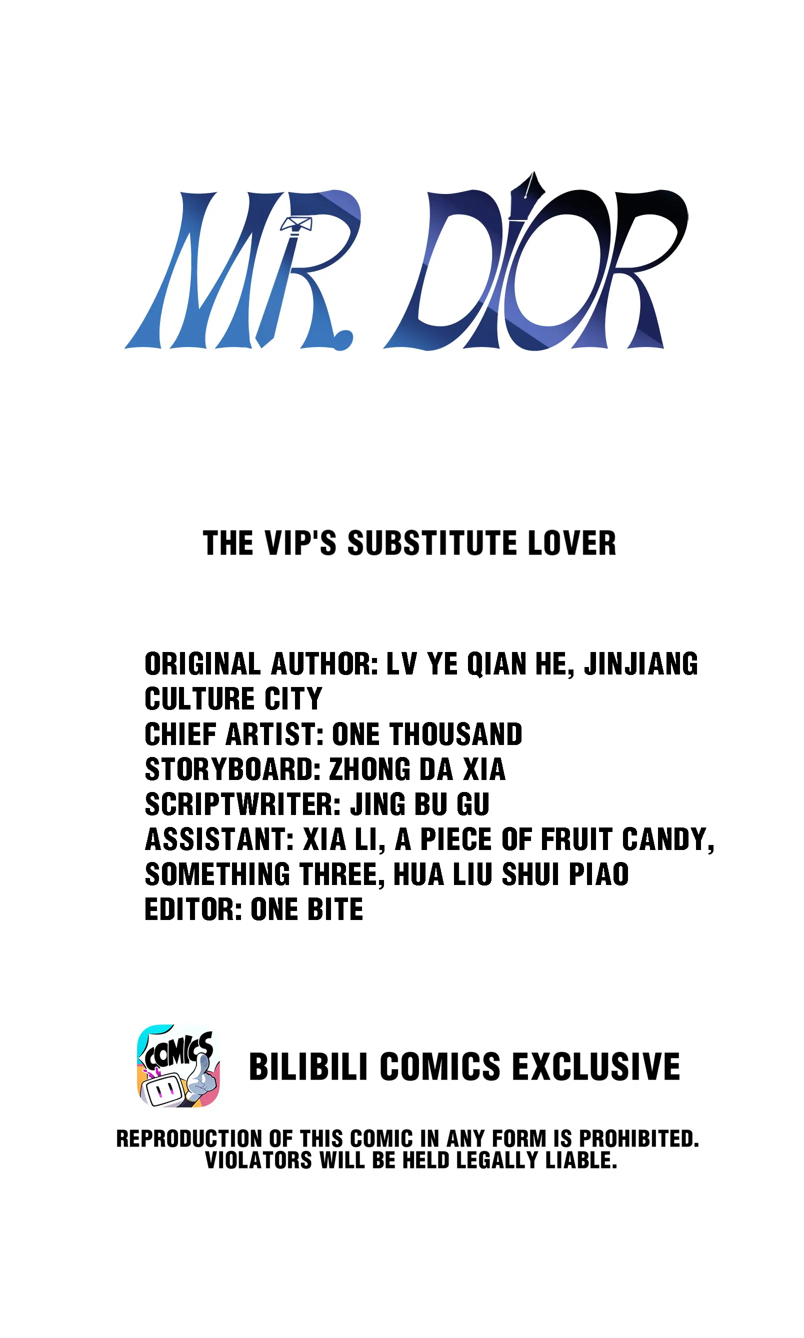 Mr Dior (Official) - 20 - I Can't Betray Yanyan manhwa
