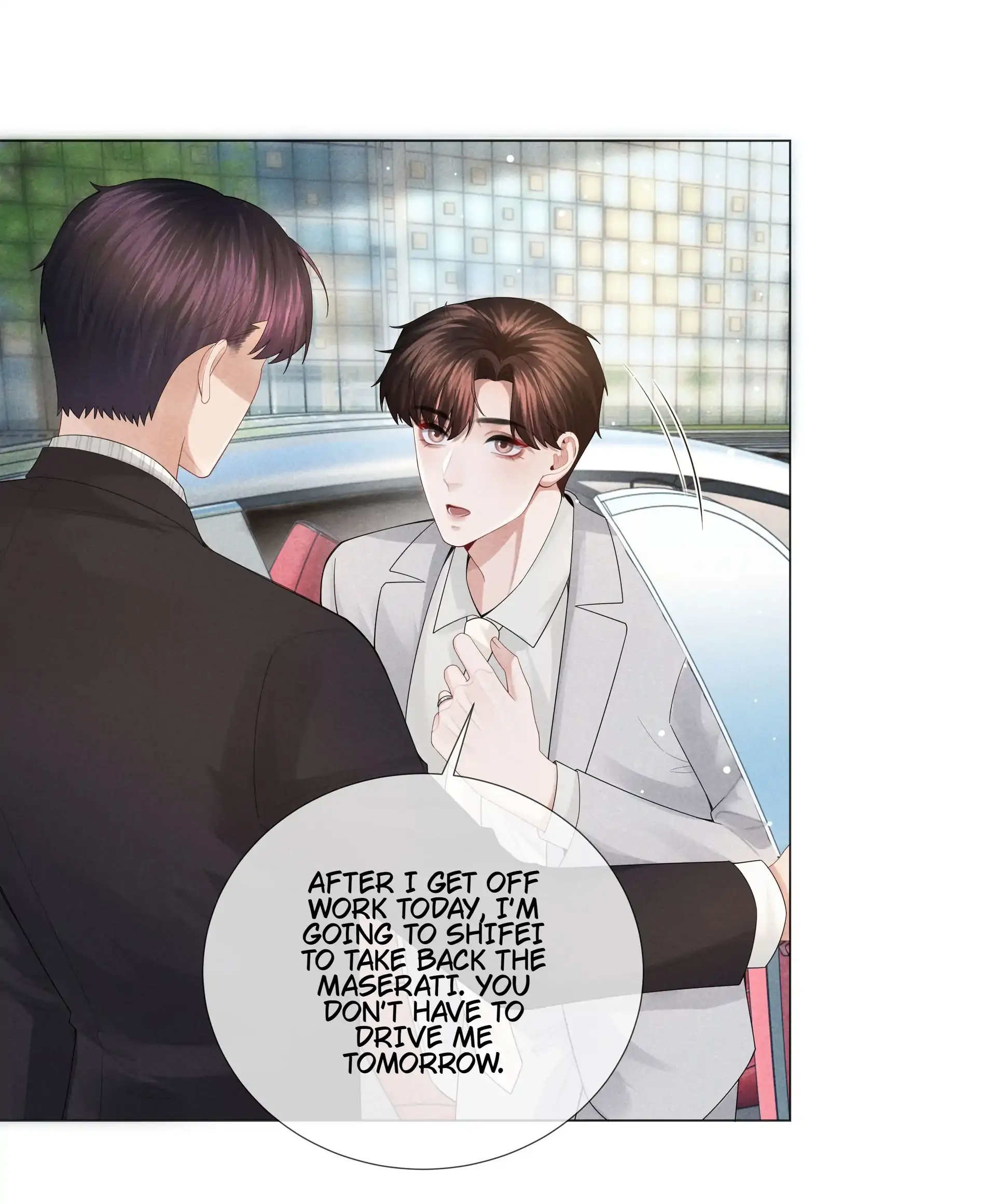 Mr Dior (Official) - 35 - He's Testing Me! manhwa