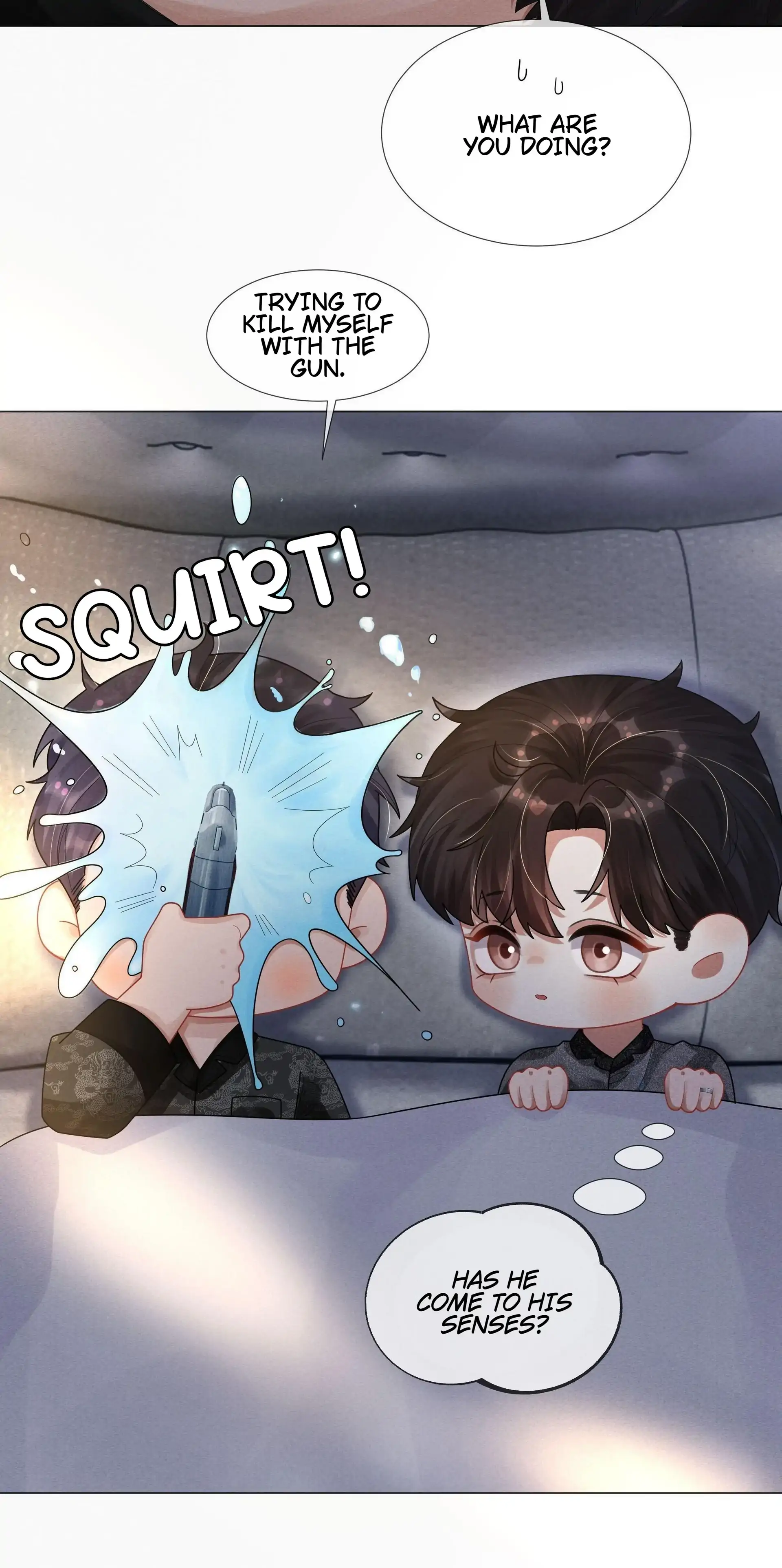 Mr Dior (Official) - 60 - Trying to Kill Myself with the Gun manhwa