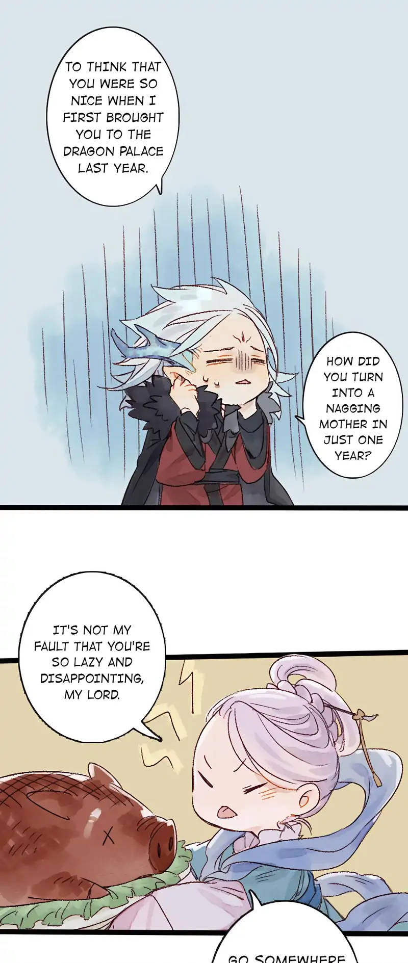 Hands Off, Evil Dragon! [Official] - 4 - The Dragon Palace Is a Resort manhwa