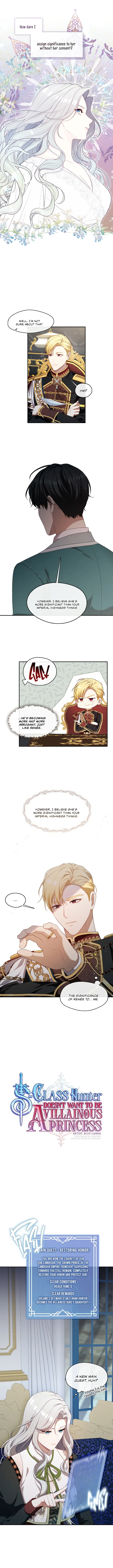 S-Class Hunter Doesn’t Want to Be a Villainous Princess [Speedcat Version] - Chapter 21 manhwa