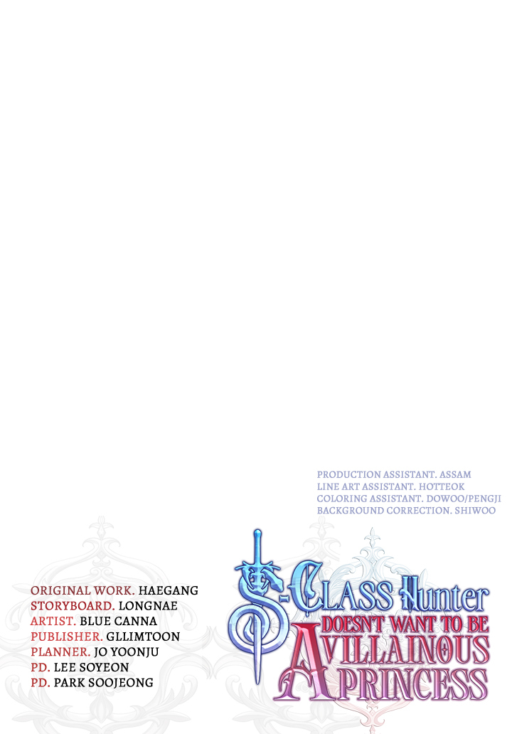 S-Class Hunter Doesn’t Want to Be a Villainous Princess [Speedcat Version] - Chapter 46 manhwa