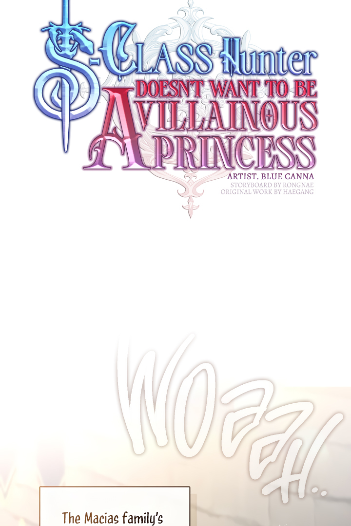 S-Class Hunter Doesn’t Want to Be a Villainous Princess [Speedcat Version] - Chapter 52 manhwa