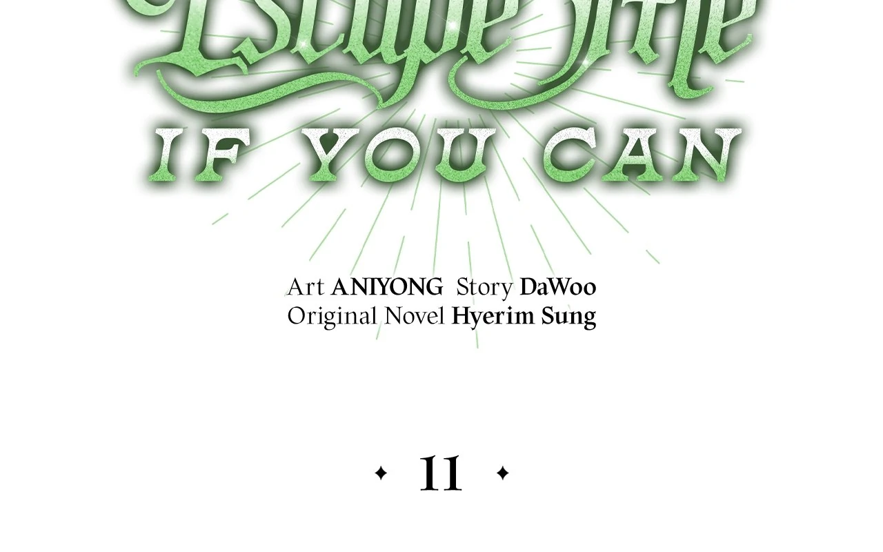 Escape Me If You Can - Chapter 11 manhwa