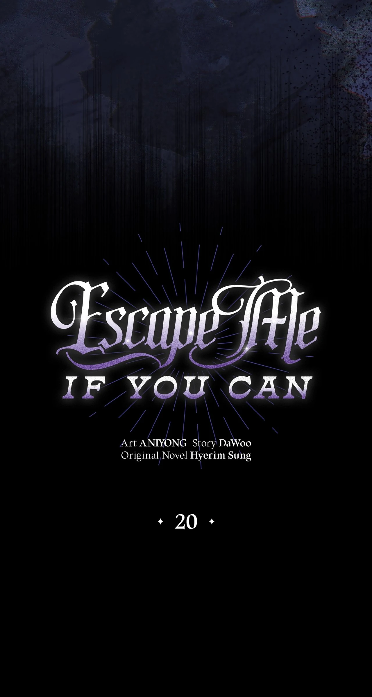 Escape Me If You Can - Chapter 20 manhwa