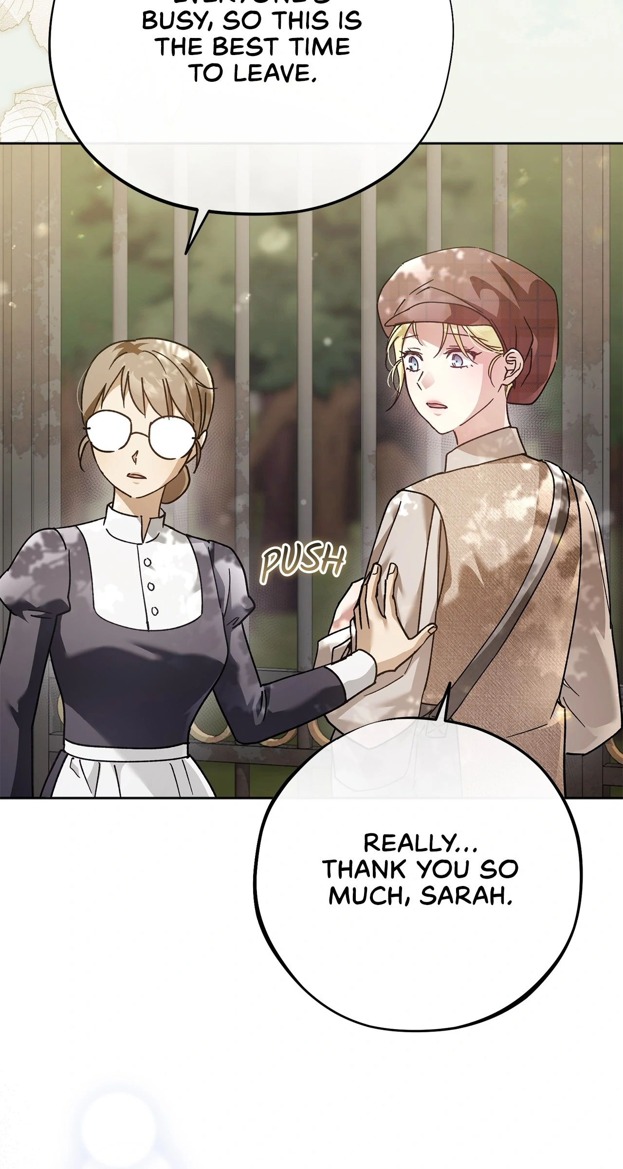 Escape Me If You Can - Chapter 27 manhwa