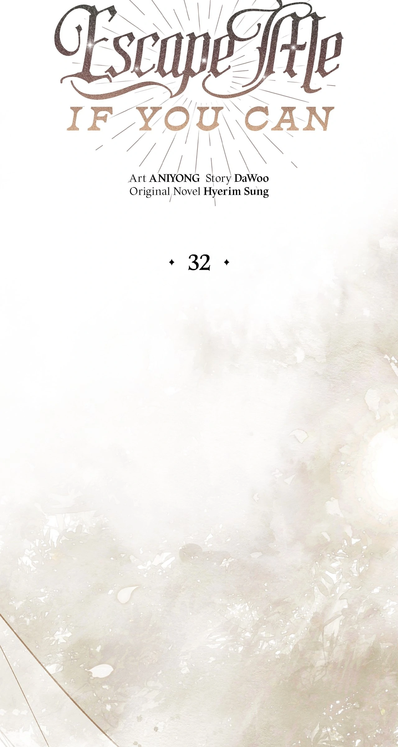 Escape Me If You Can - Chapter 32 manhwa