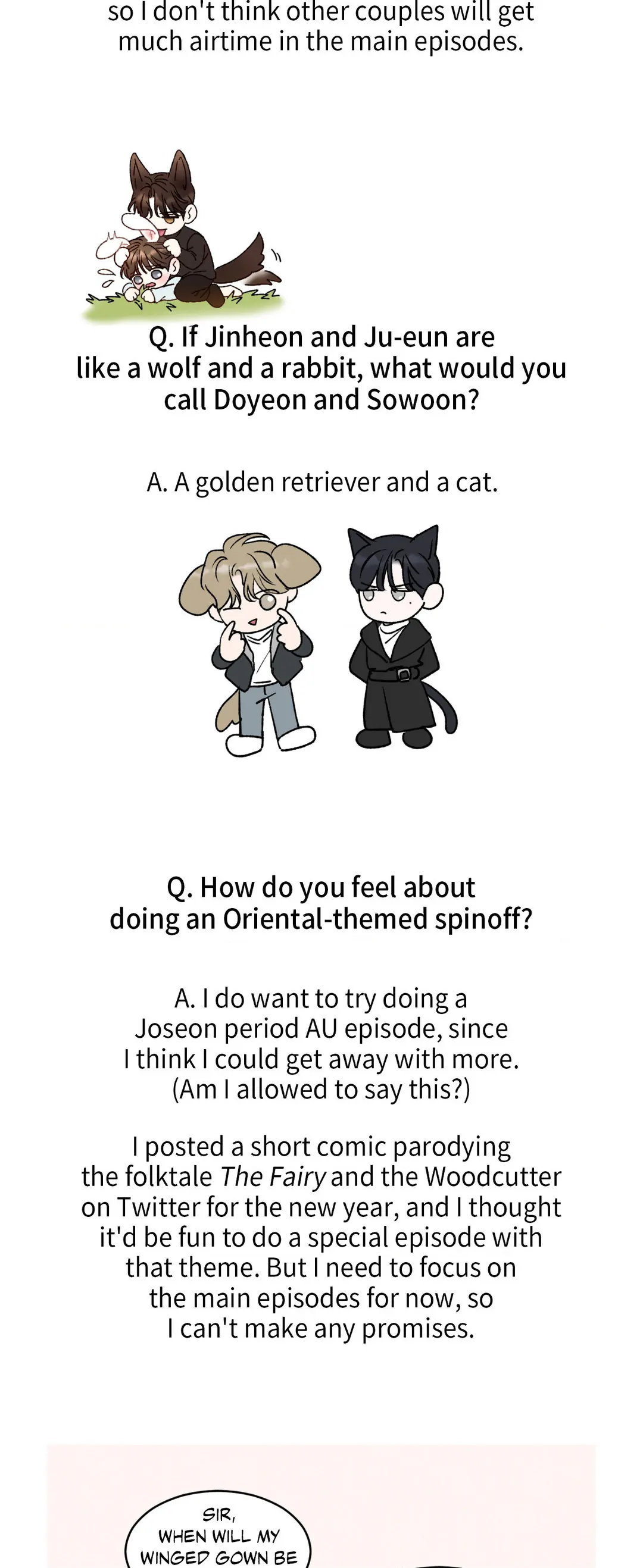 Fall From Grace [Official] - Creator's Note manhwa