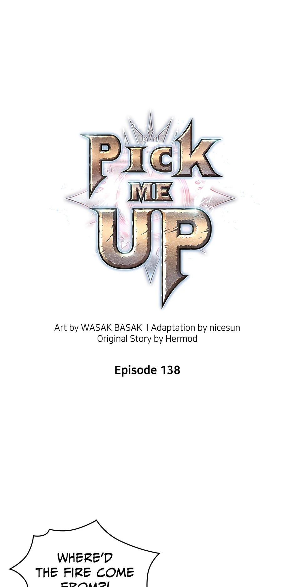Pick Me Up (Official) - Chapter 138 manhwa