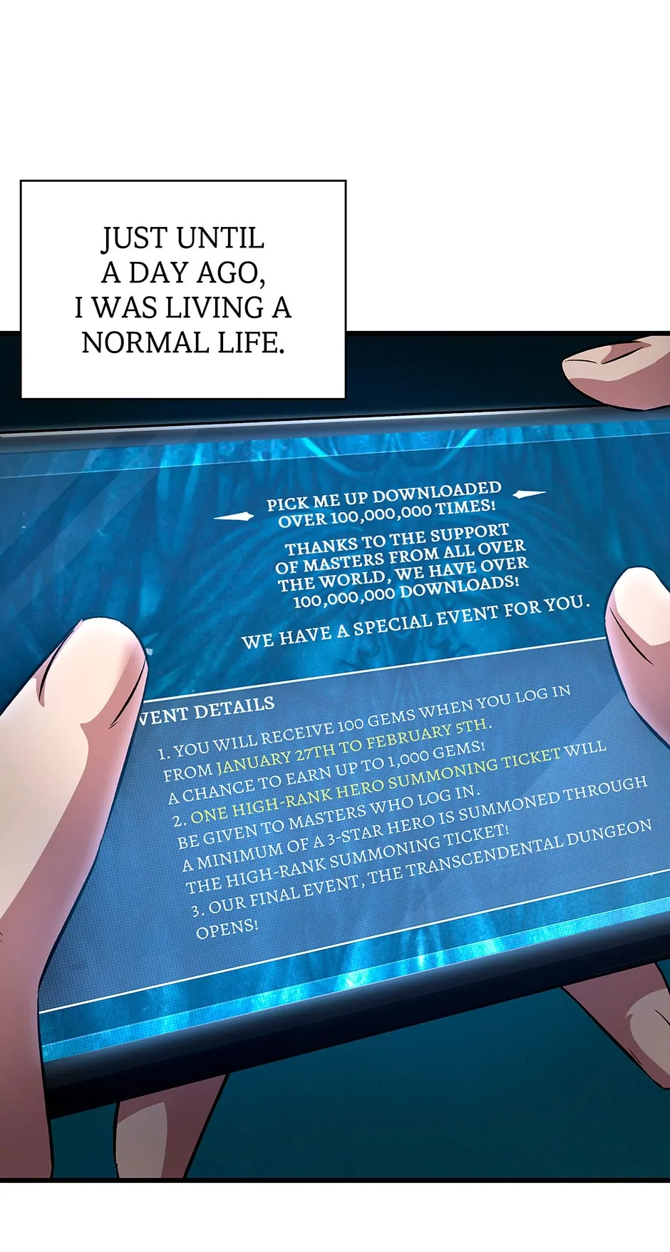 Pick Me Up (Official) - Chapter 2 manhwa
