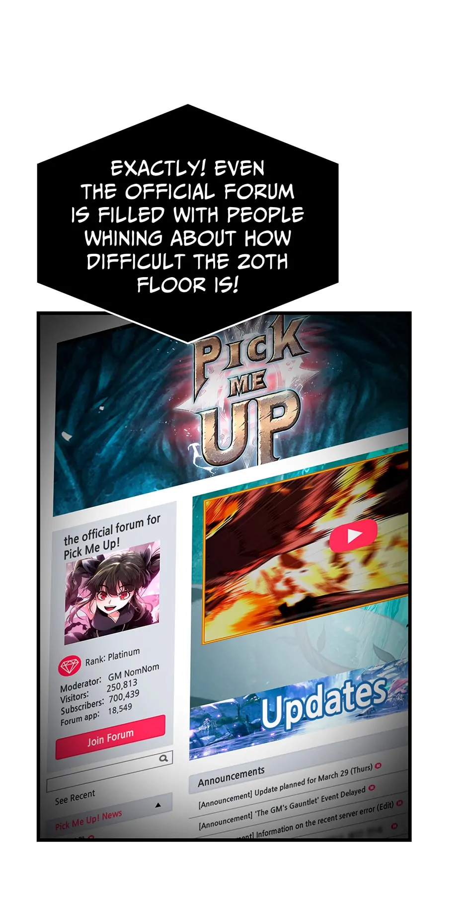 Pick Me Up (Official) - Chapter 69 manhwa