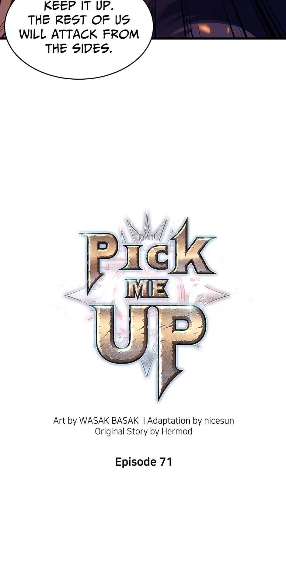 Pick Me Up (Official) - Chapter 71 manhwa