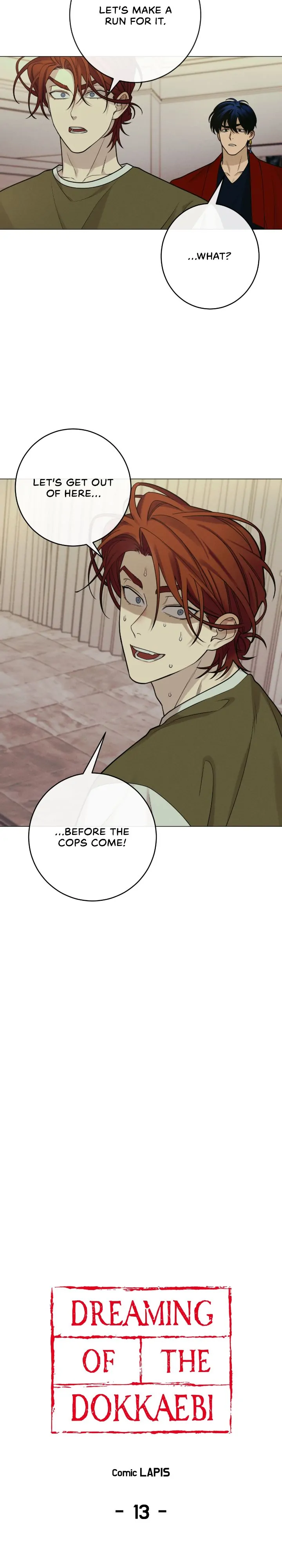 Dreaming Of The Dokkaebi 〘Mature Official〙 - Chapter 13 manhwa